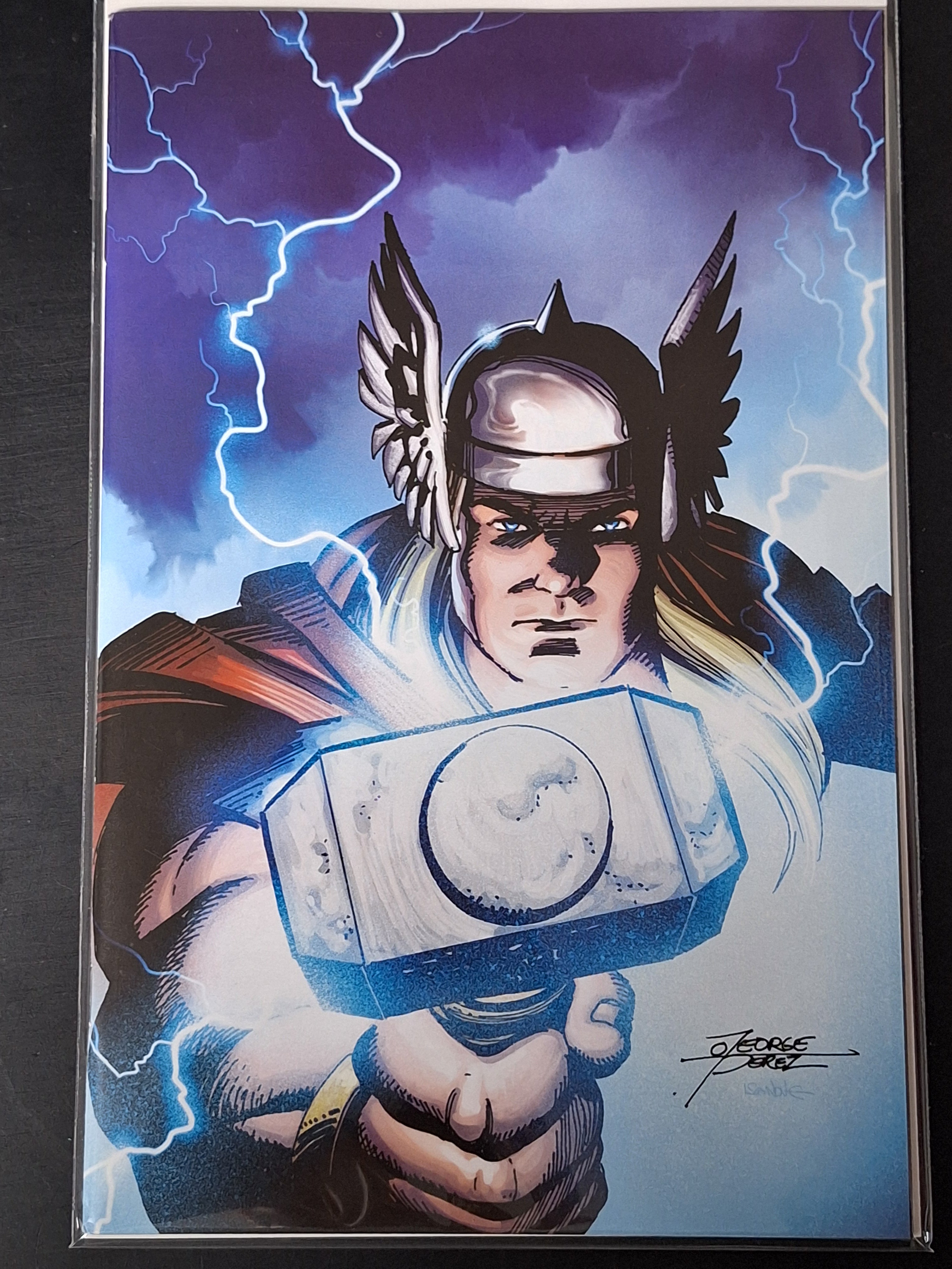 Immortal Thor 1 Marvel 2023 1:100 George Perez Virgin Variant