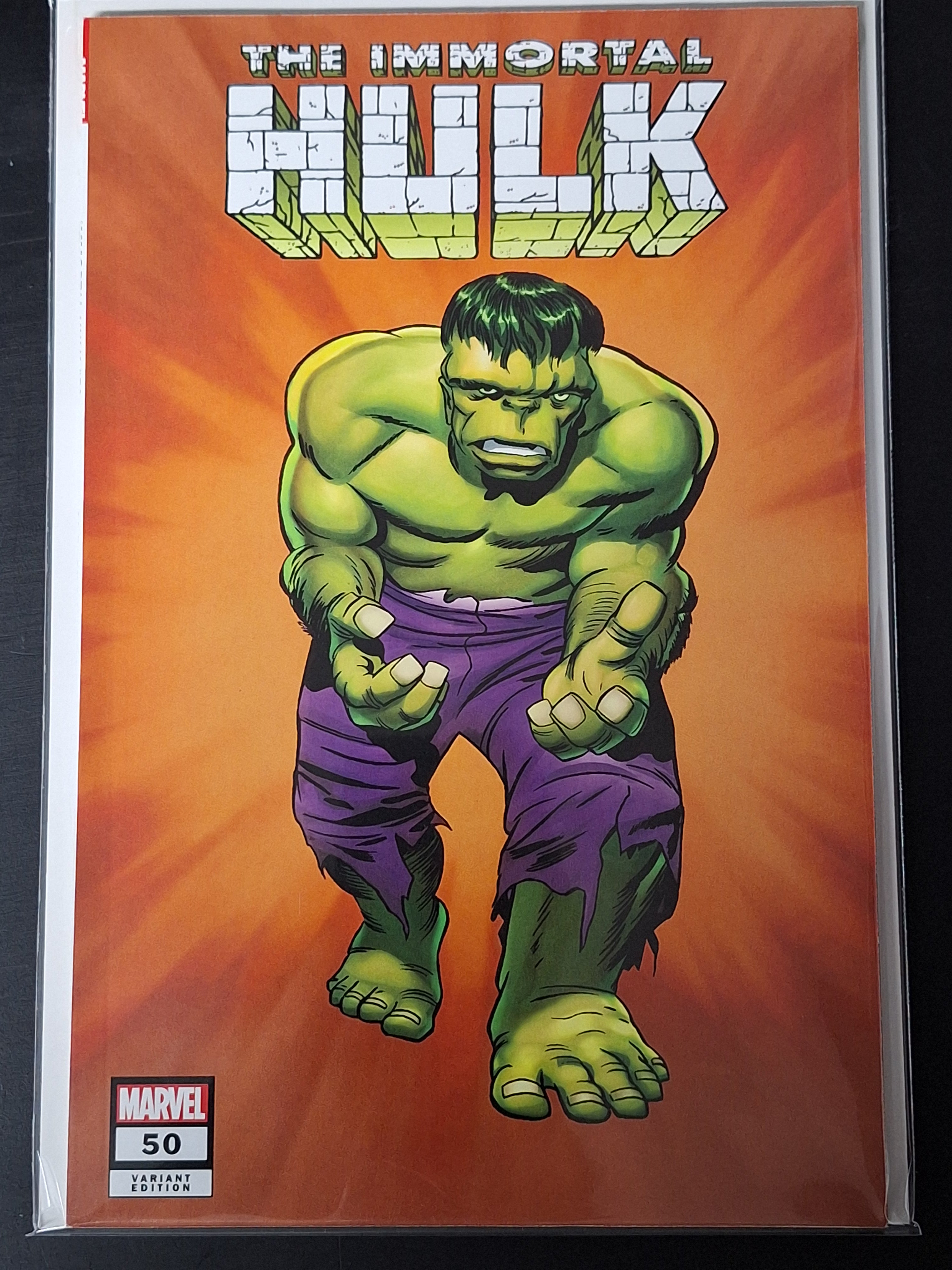 The Immortal Hulk 50 Marvel 2021 Final Issue Jack Kirby 1:100 Variant