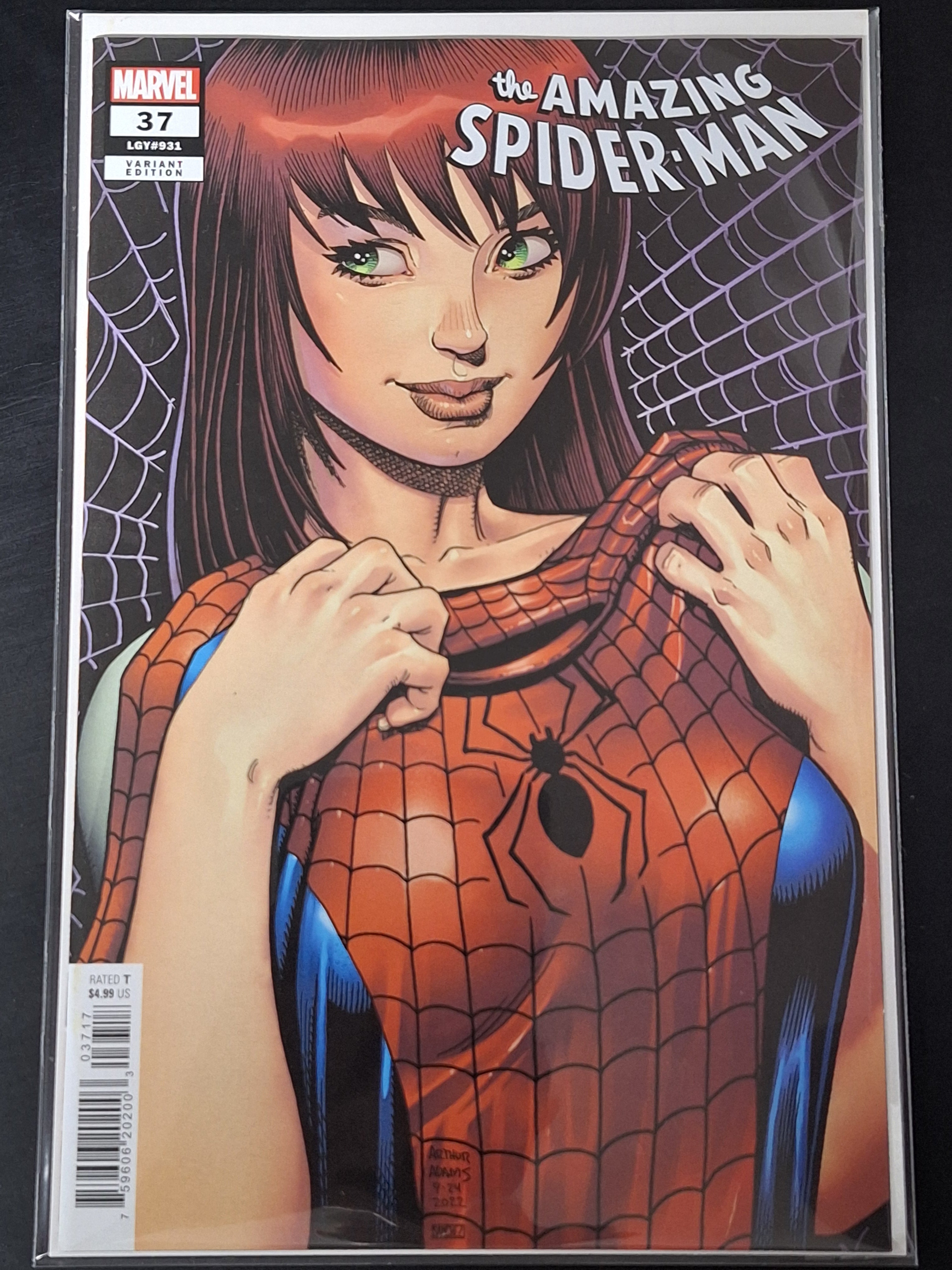 Amazing Spider-Man 37 Marvel 2022 Art Adams 1:25 Variant