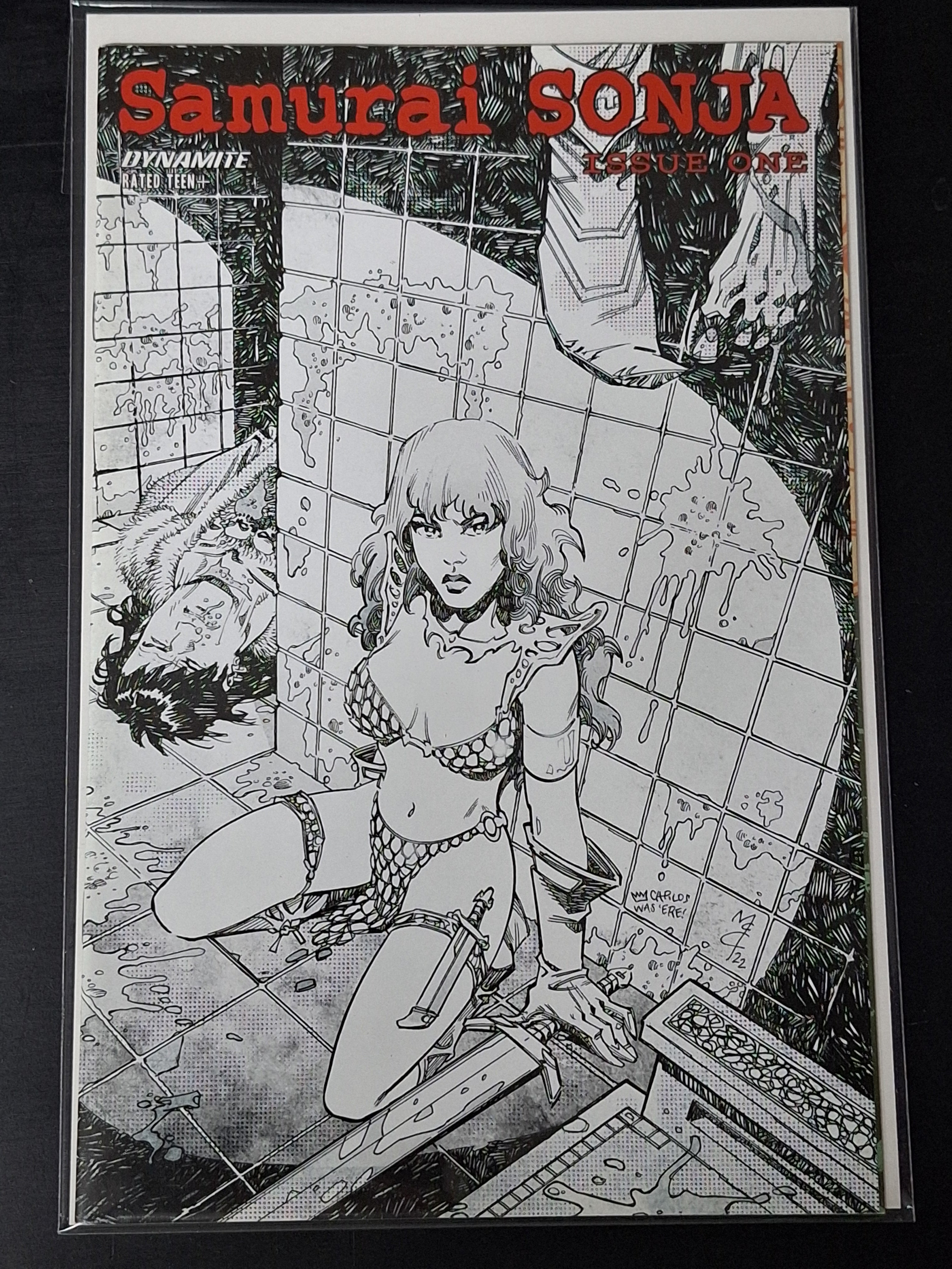 Samurai Sonja 1 Dynamite 2022 1:10 Variant