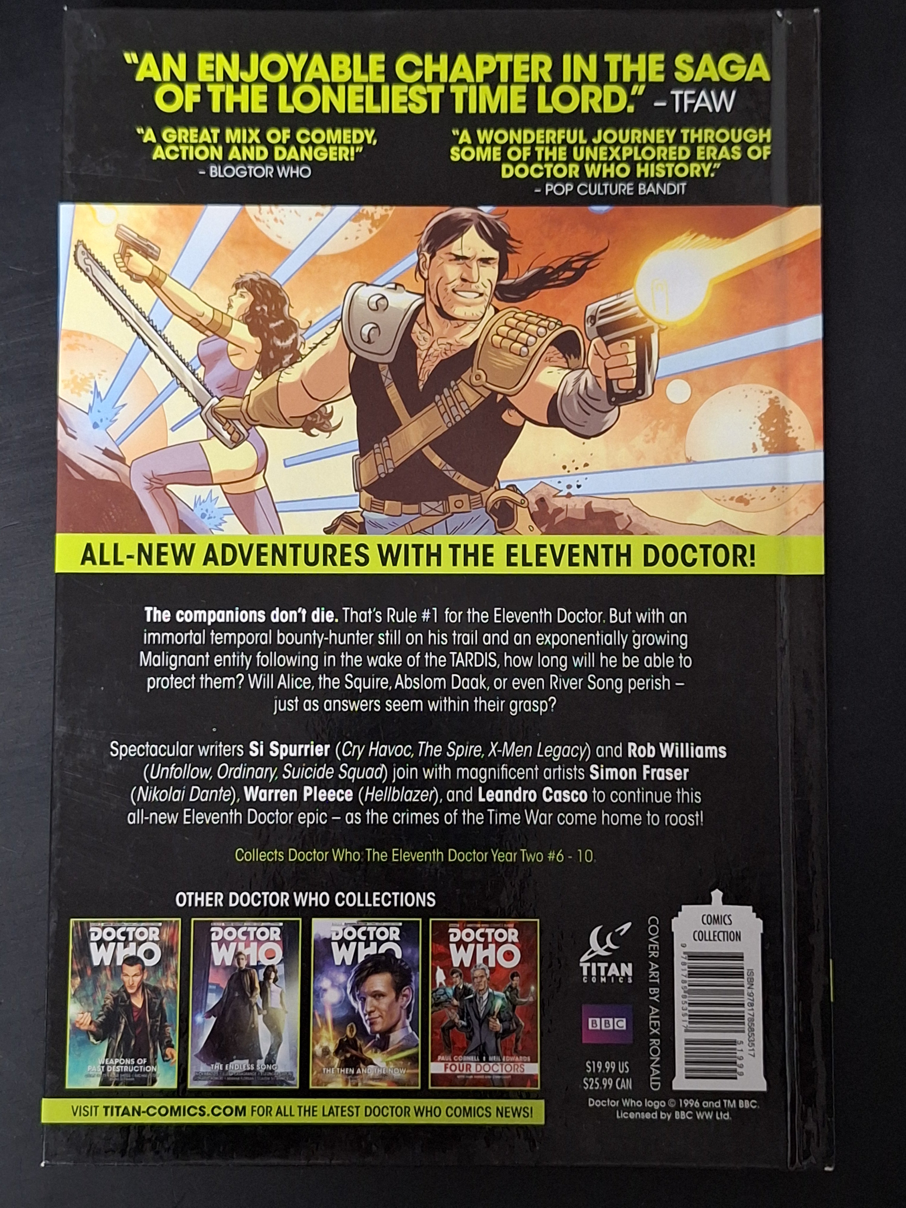 Doctor Who: The Eleventh Doctor Vol.5: The One - Titan Comics - Hardcover