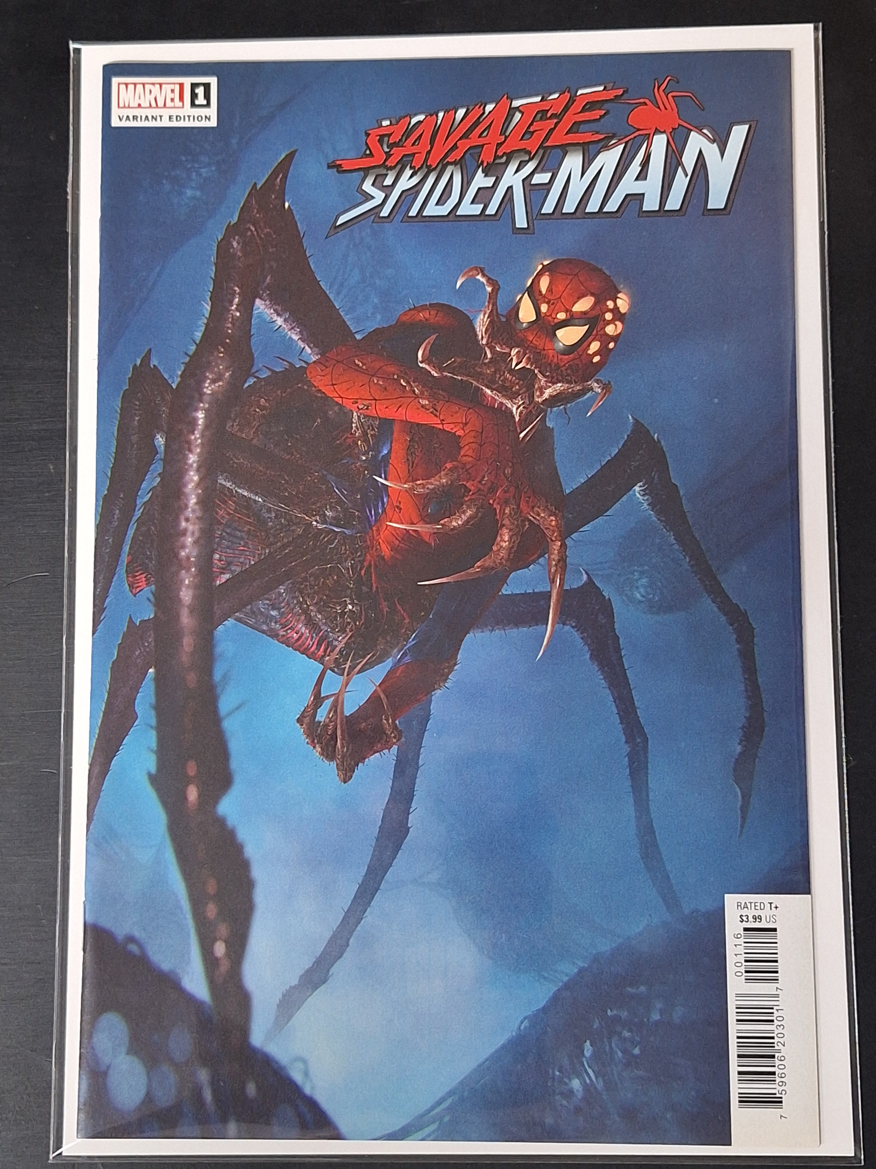 Savage Spider-Man 1 Marvel 2022 Rahzzah 1:50 Variant