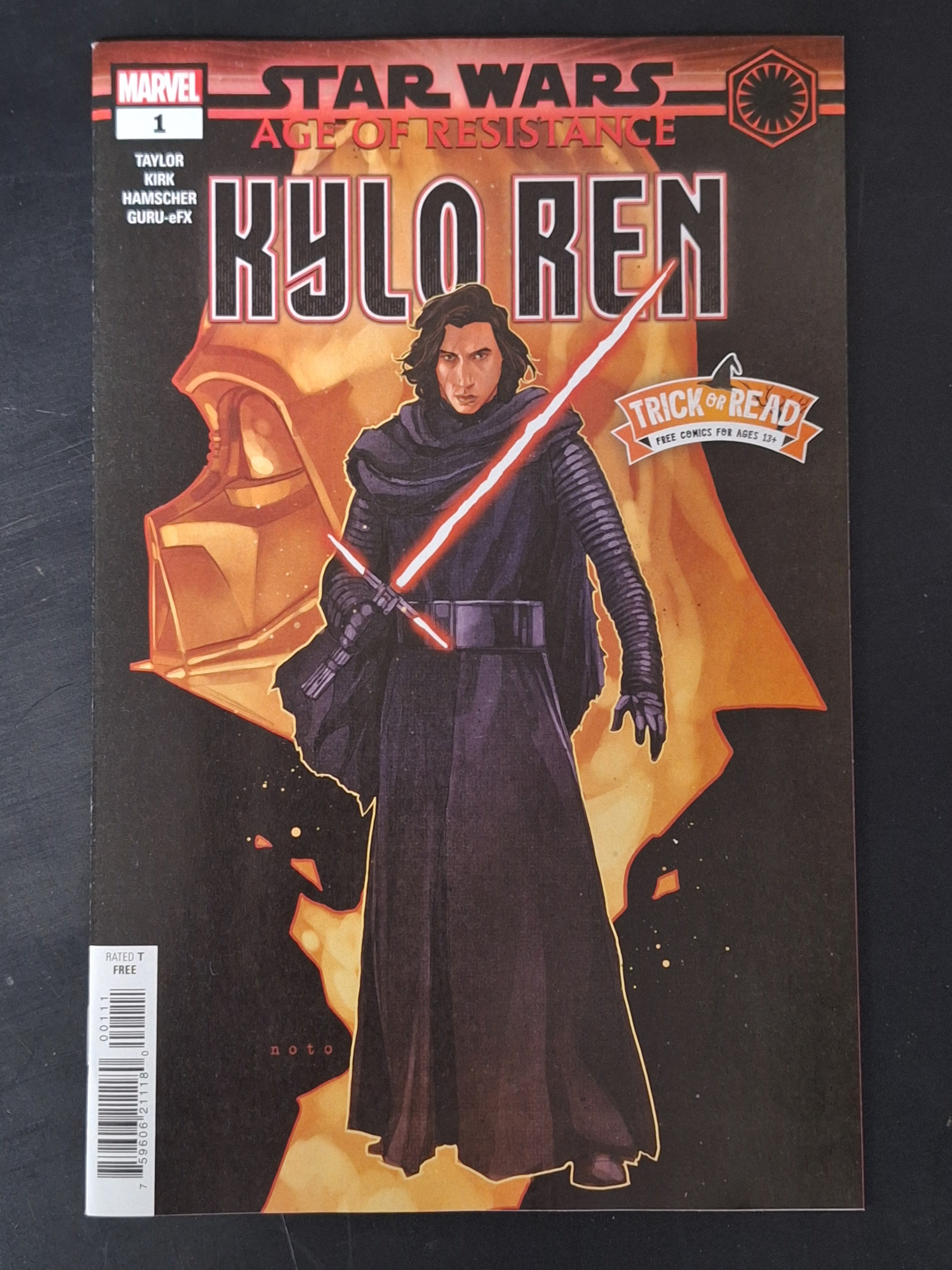 STAR WARS: KYLO REN - AGE OF RESISTANCE #1 HALLOWEEN TRICK-OR-READ 2024