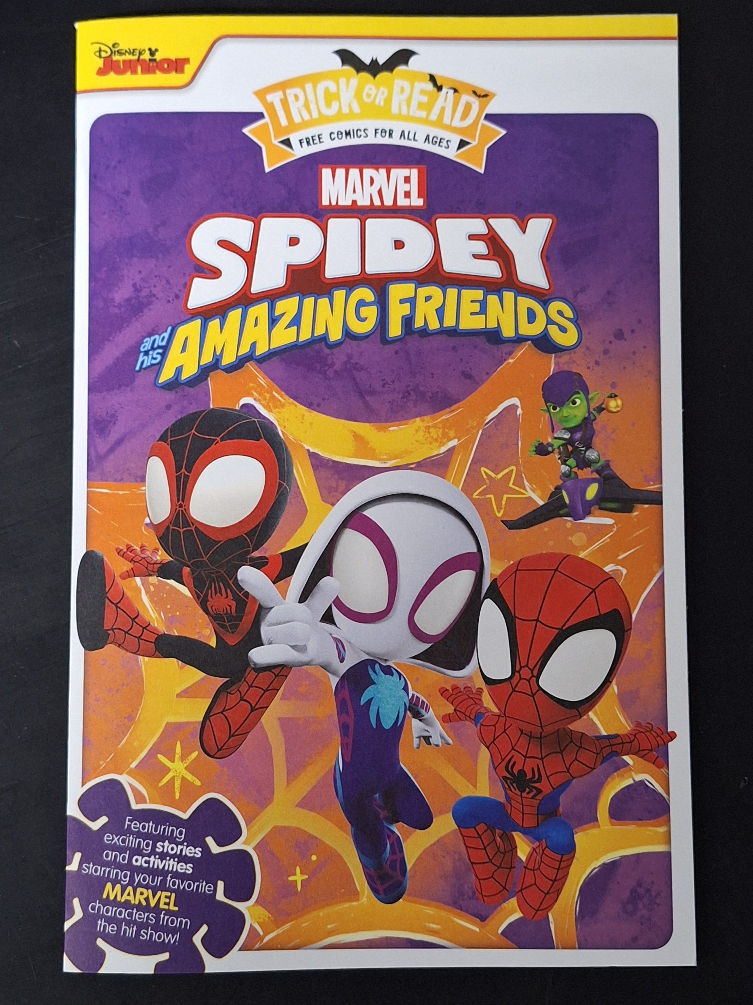 SPIDEY AND HIS AMAZING FRIENDS #1 HALLOWEEN TRICK-OR-READ 2024