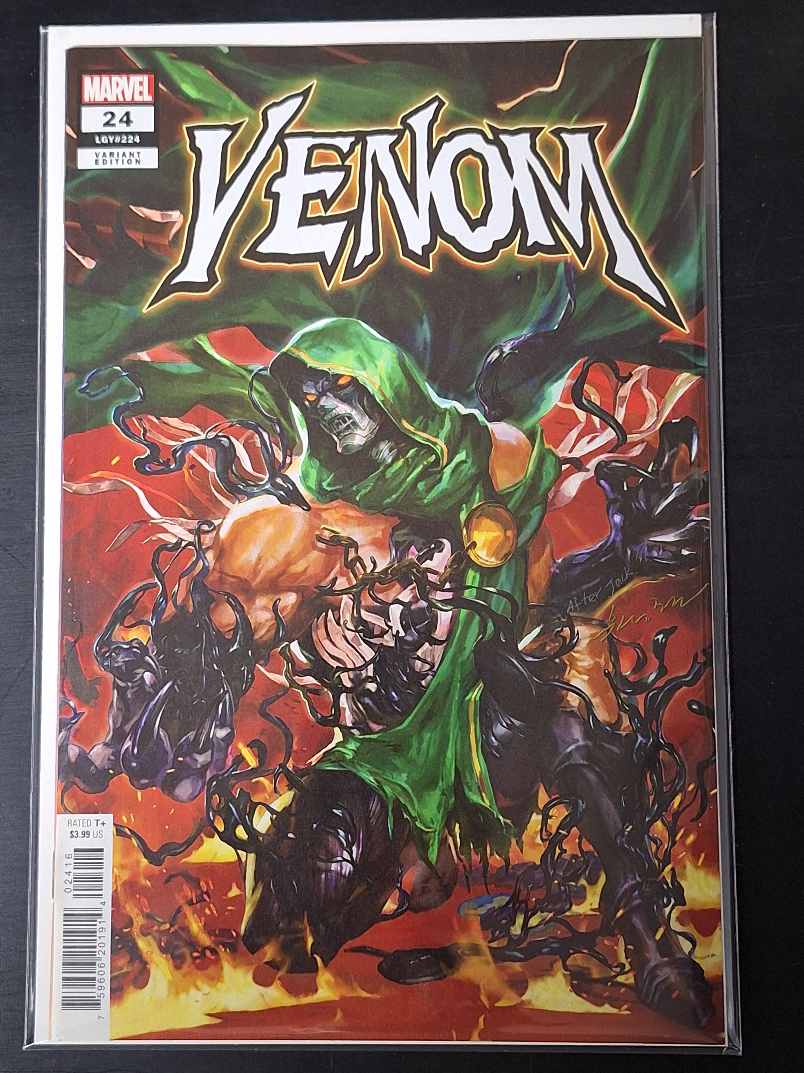 Venom 24 Marvel 2023 Yune Venomized Doom 1:25 Variant