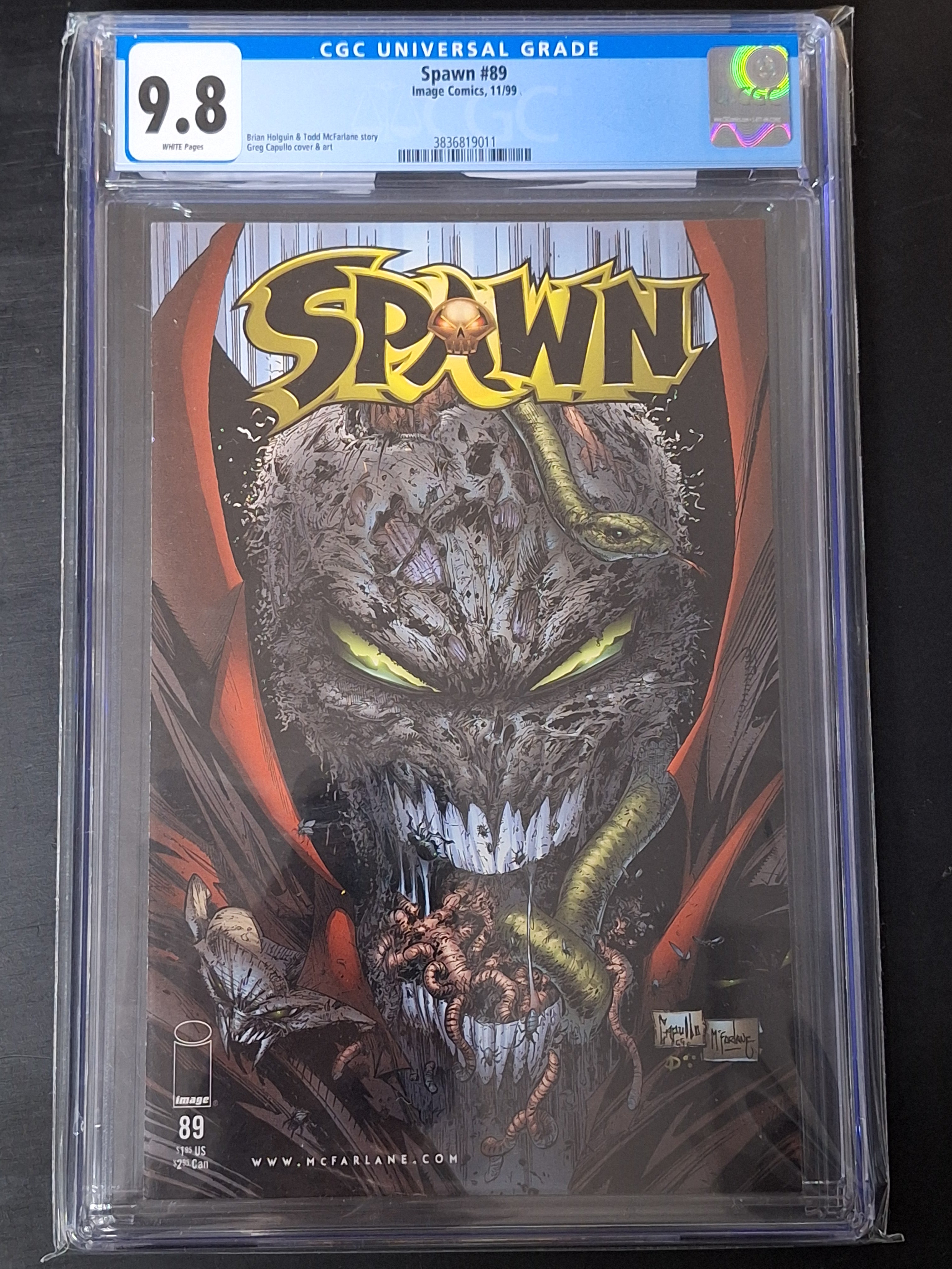 Spawn 89 Image 1999 McFarlane & Capullo CGC 9.8