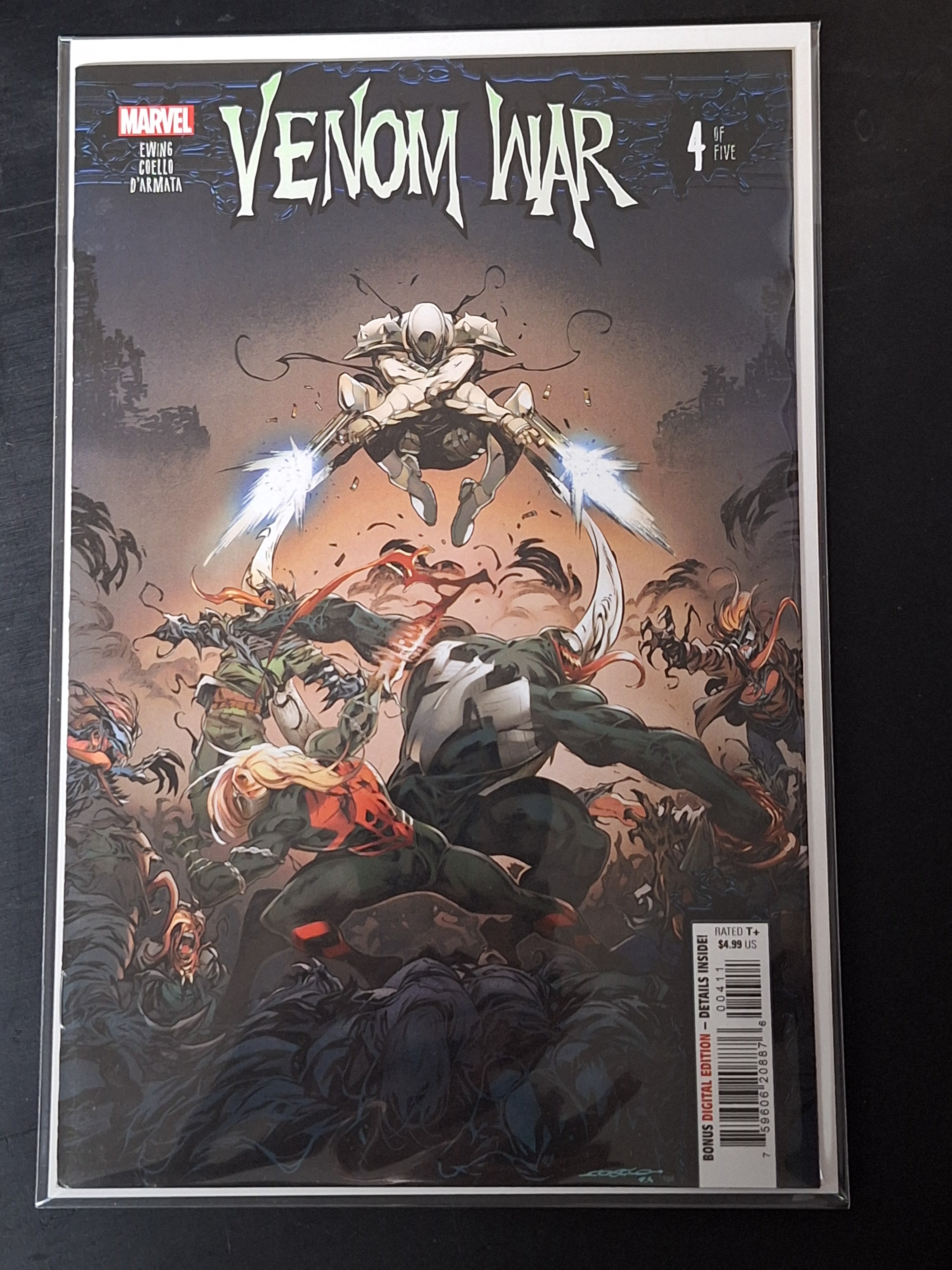 Venom War 4 Marvel 2024 Cover A