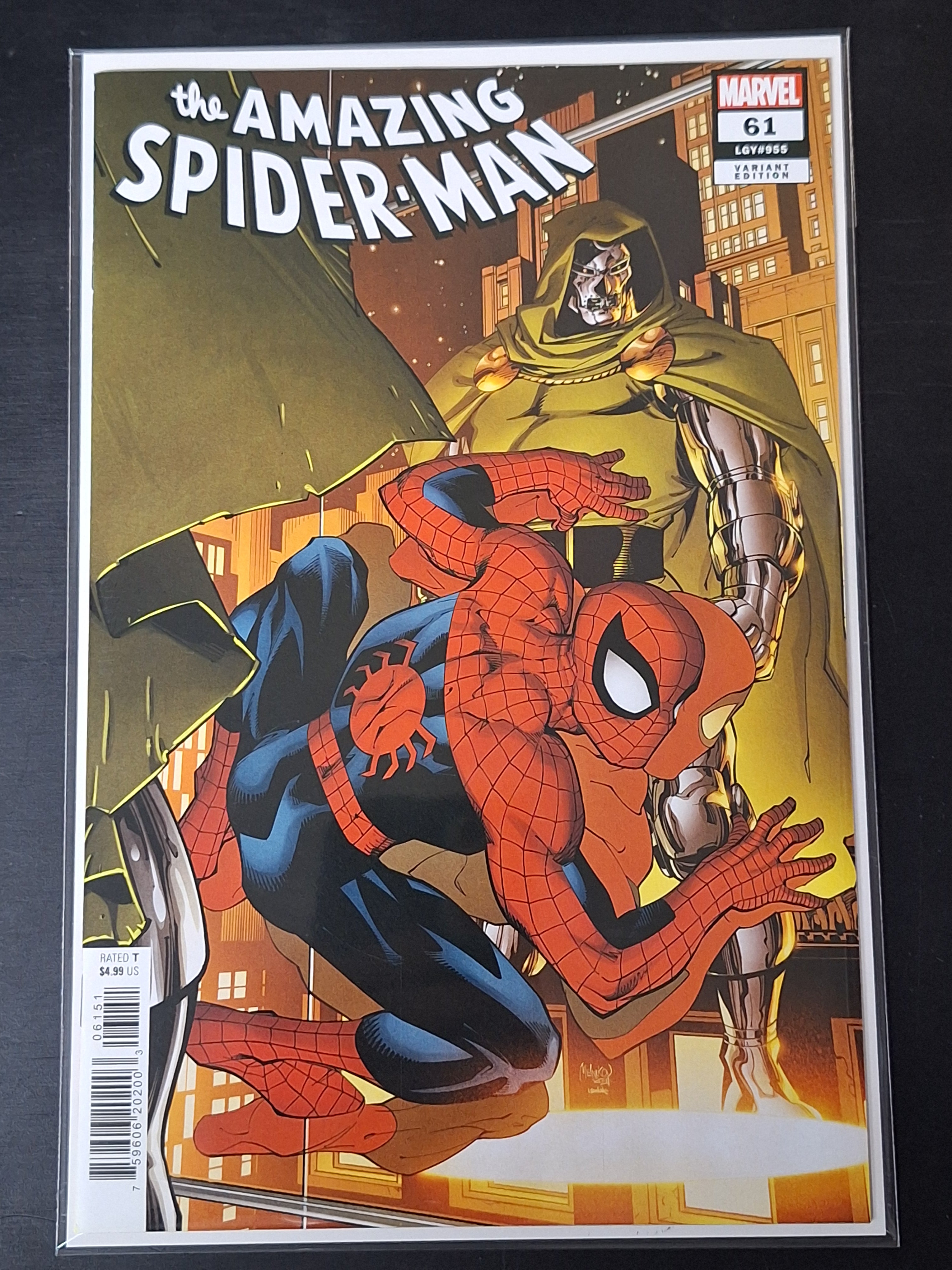 Amazing Spider-Man 61 Marvel 2024 Melnikov Variant The 8 Deaths of Spider-Man