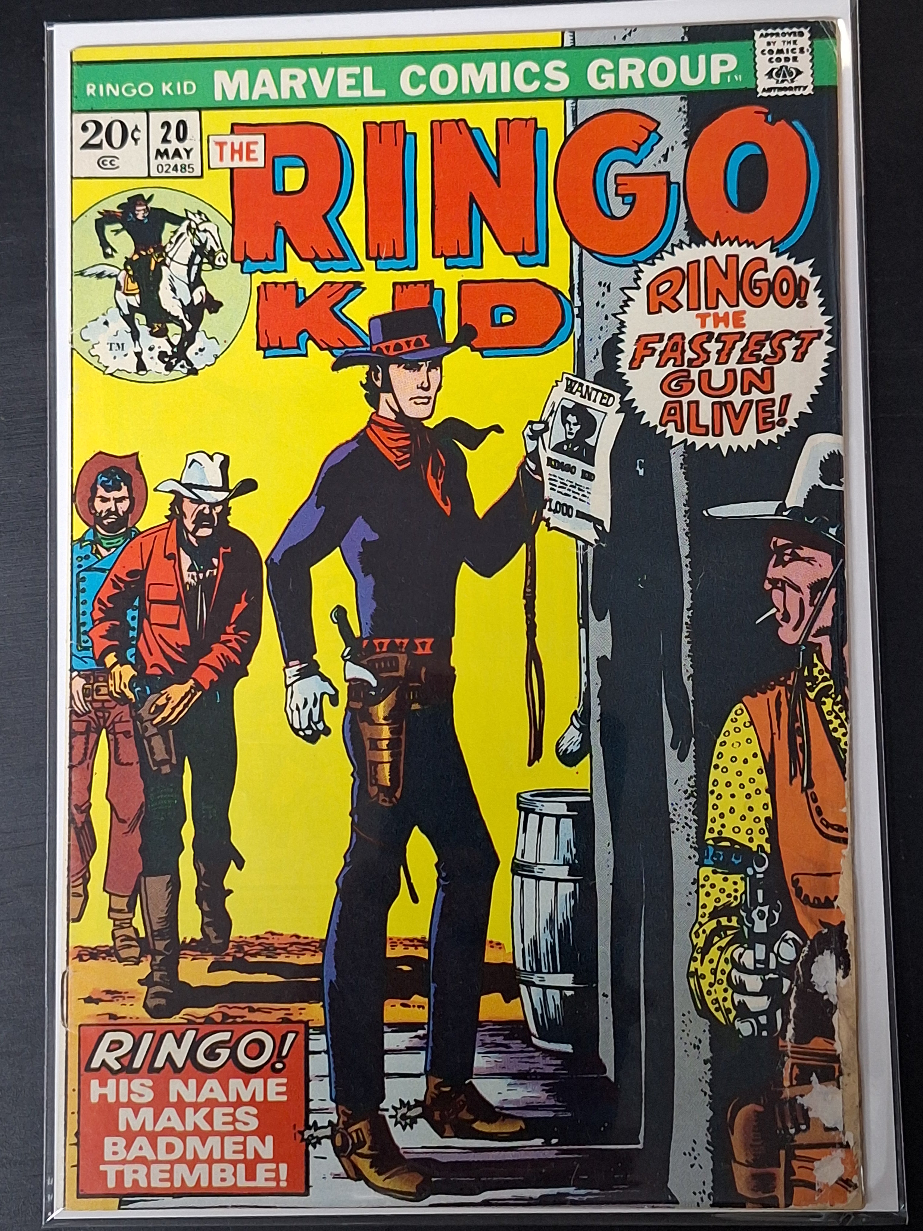 The Ringo Kid 20 Marvel 1073 Bronze Age Western
