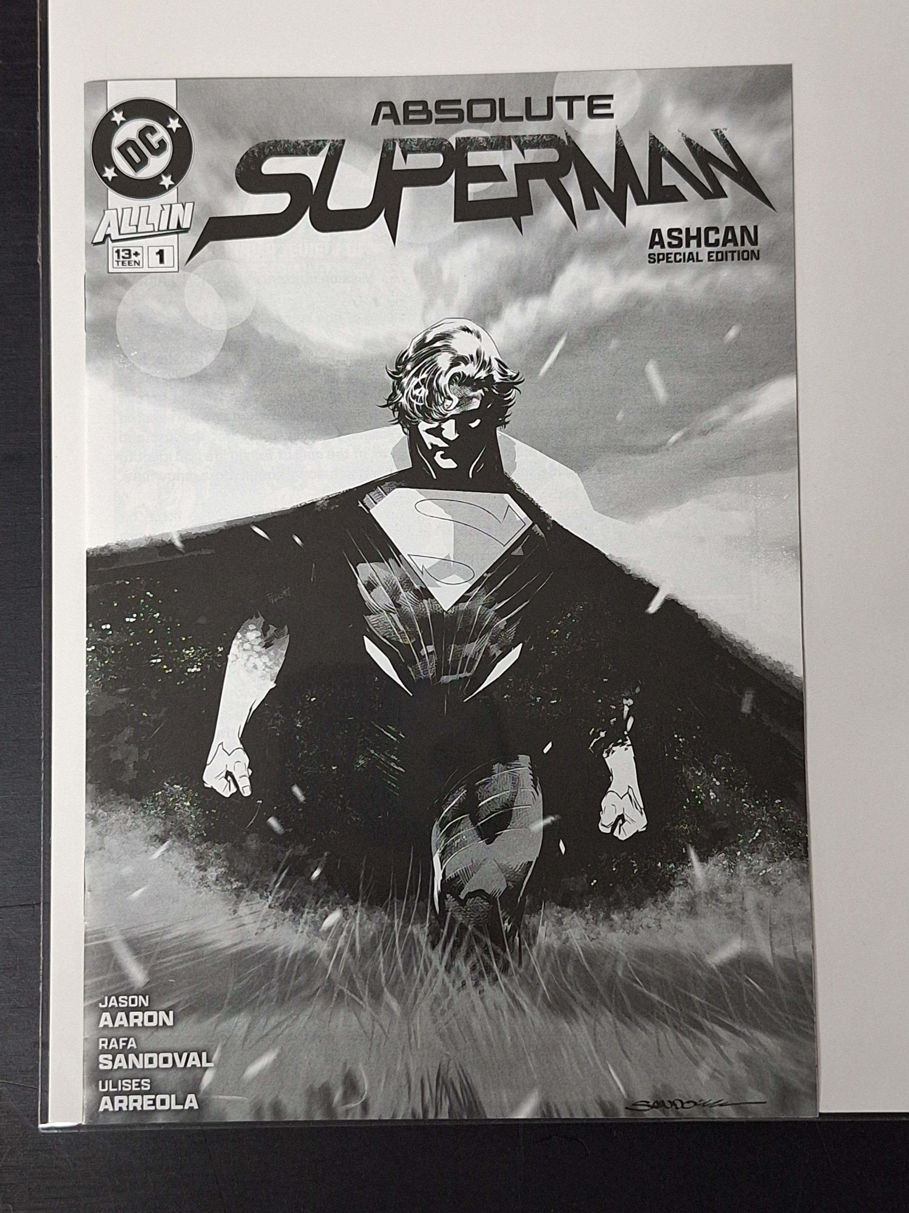 Absolute Wonder Woman/ Superman Ashcan Special Edition DC Comics 2024