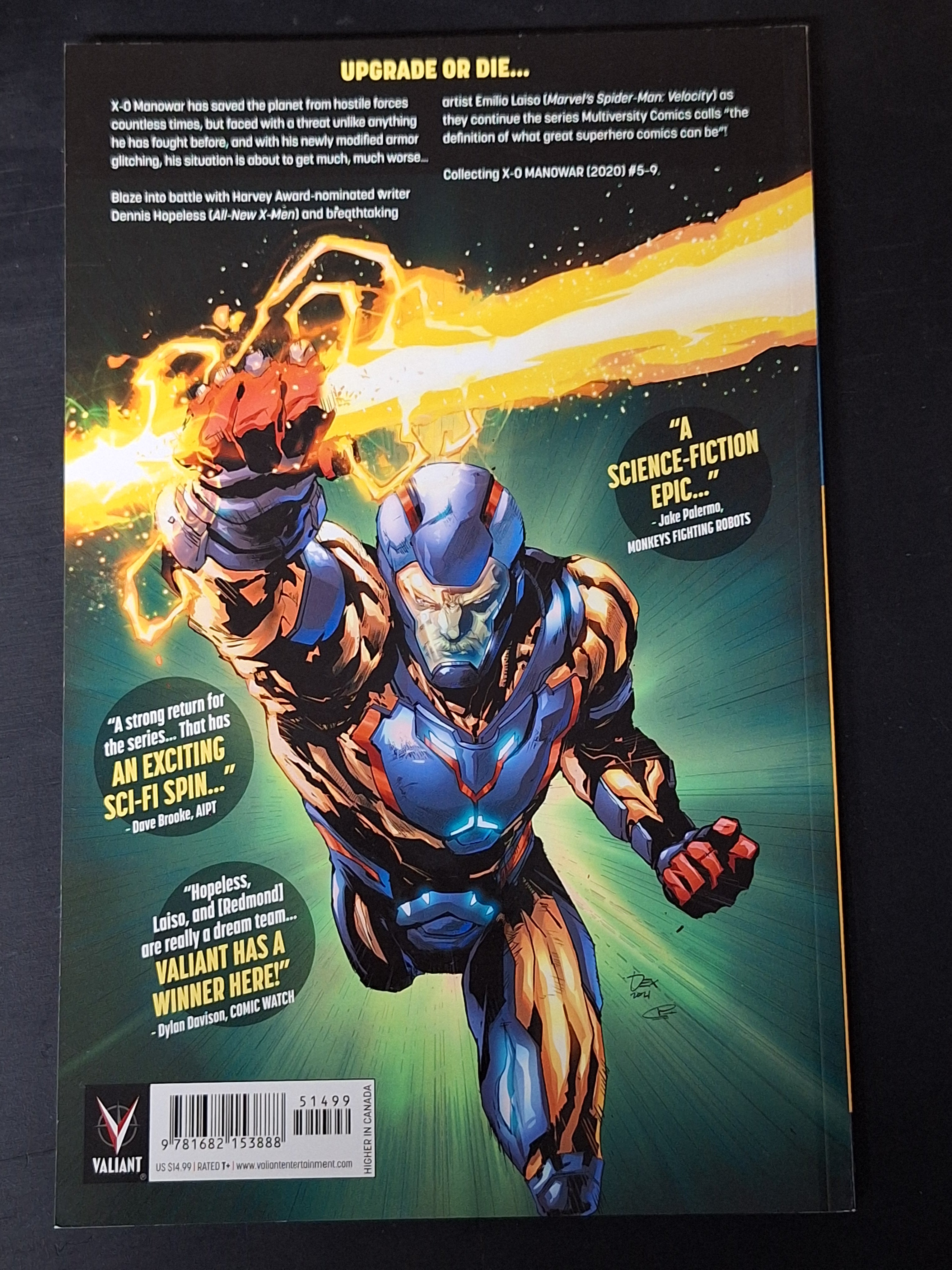 X-O Manowar Book Two Valiant 2021 TPB