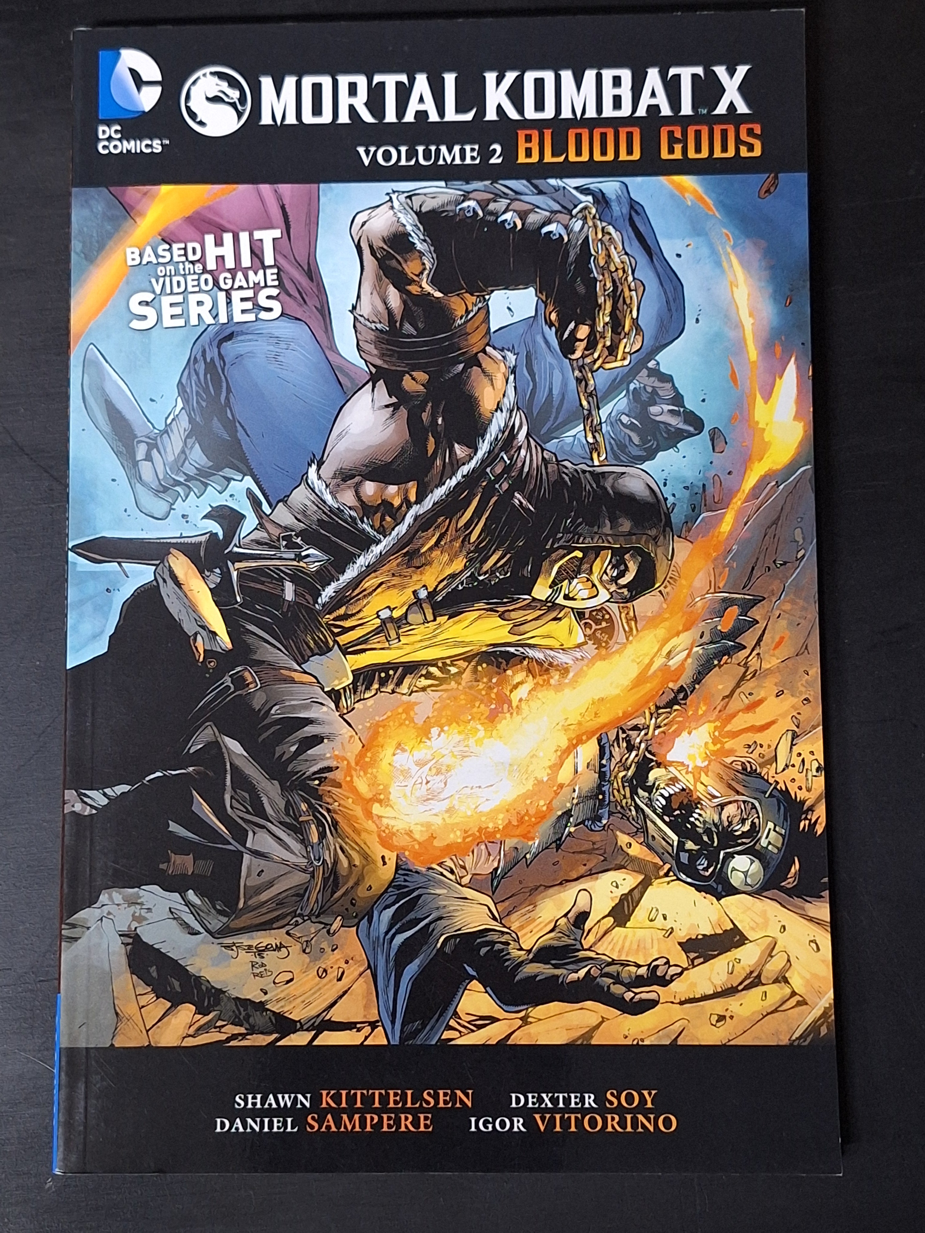 Mortal Kombat X Vol.2 Blood Gods DC 2015 TPB