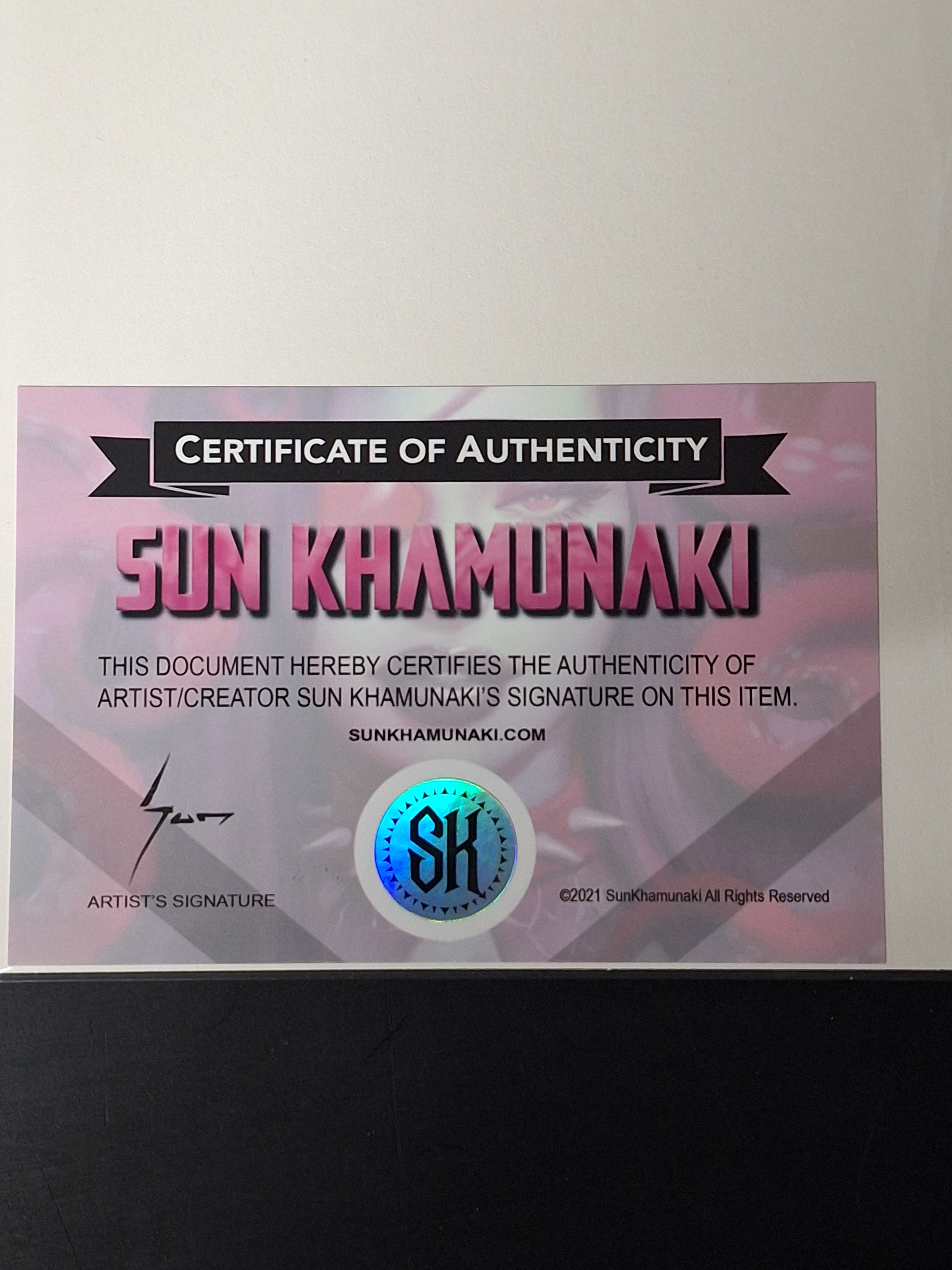 Department Of Truth 14 Sun Khamunaki 1 Stop Shop Virgin Exclusive Signed COA