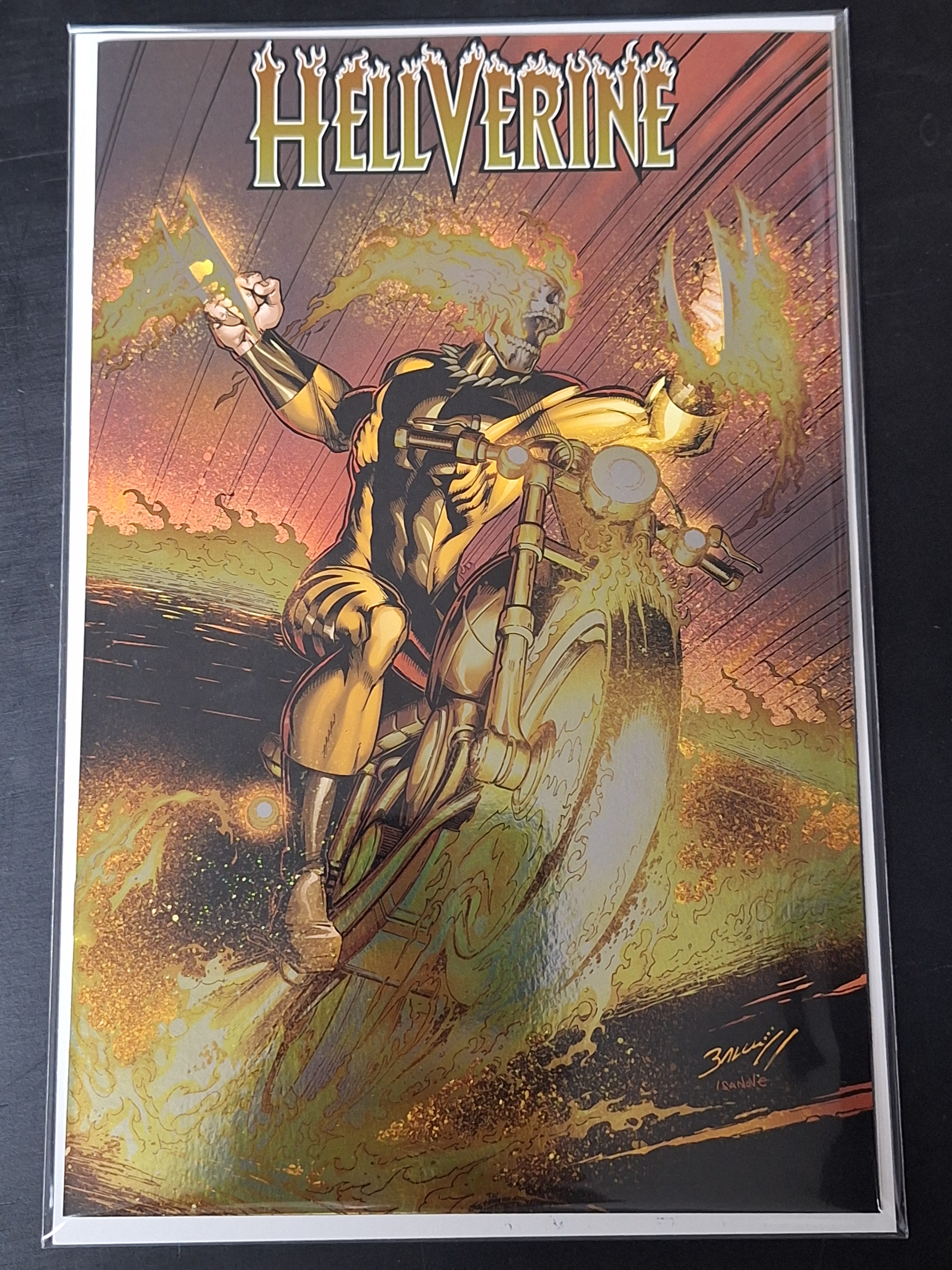 Hellverine 1 Marvel 2024 Bagley Foil Variant