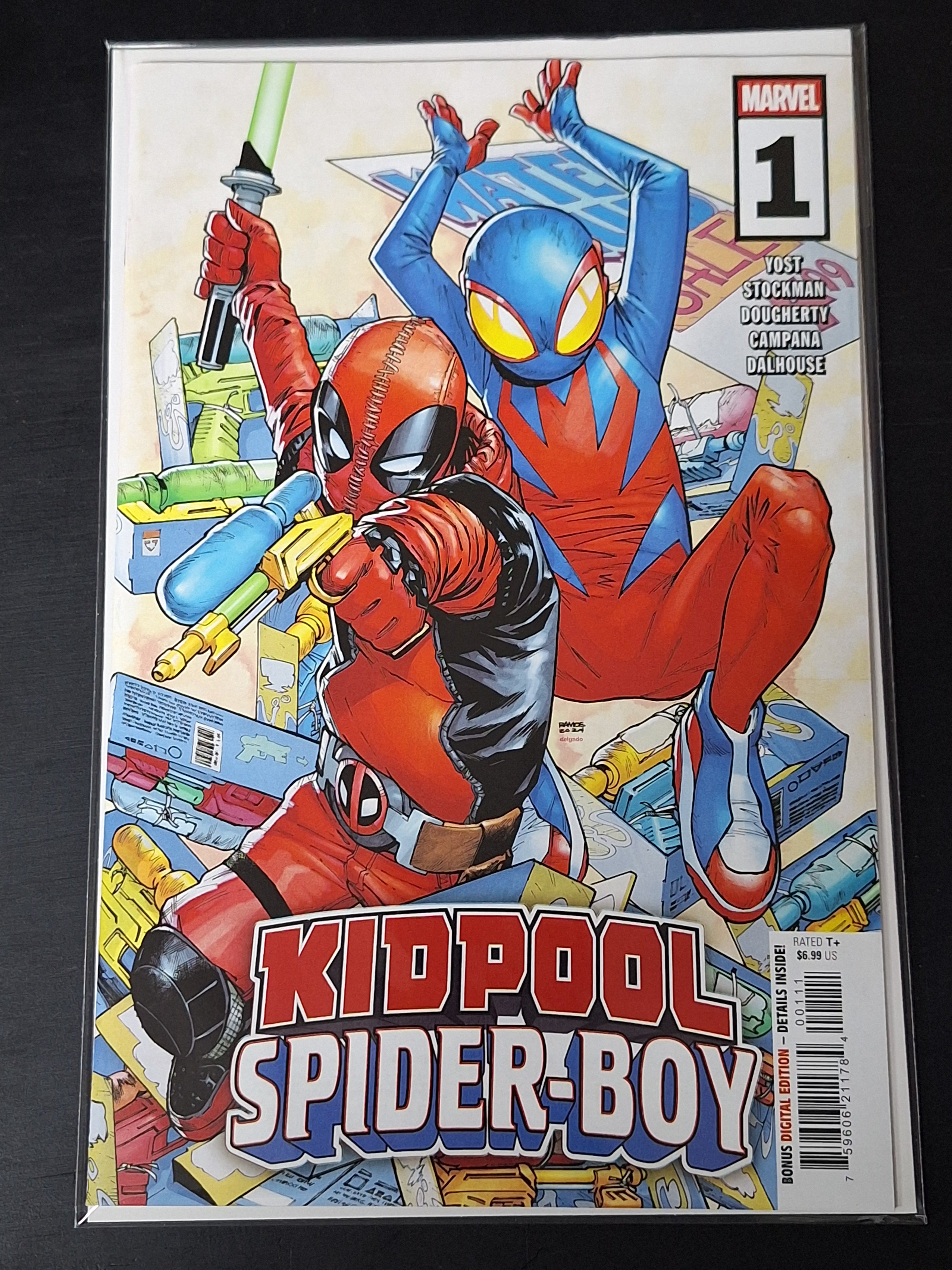 Kidpool Spider-Boy 1 Marvel 2024 Cover A 1st Kidpool