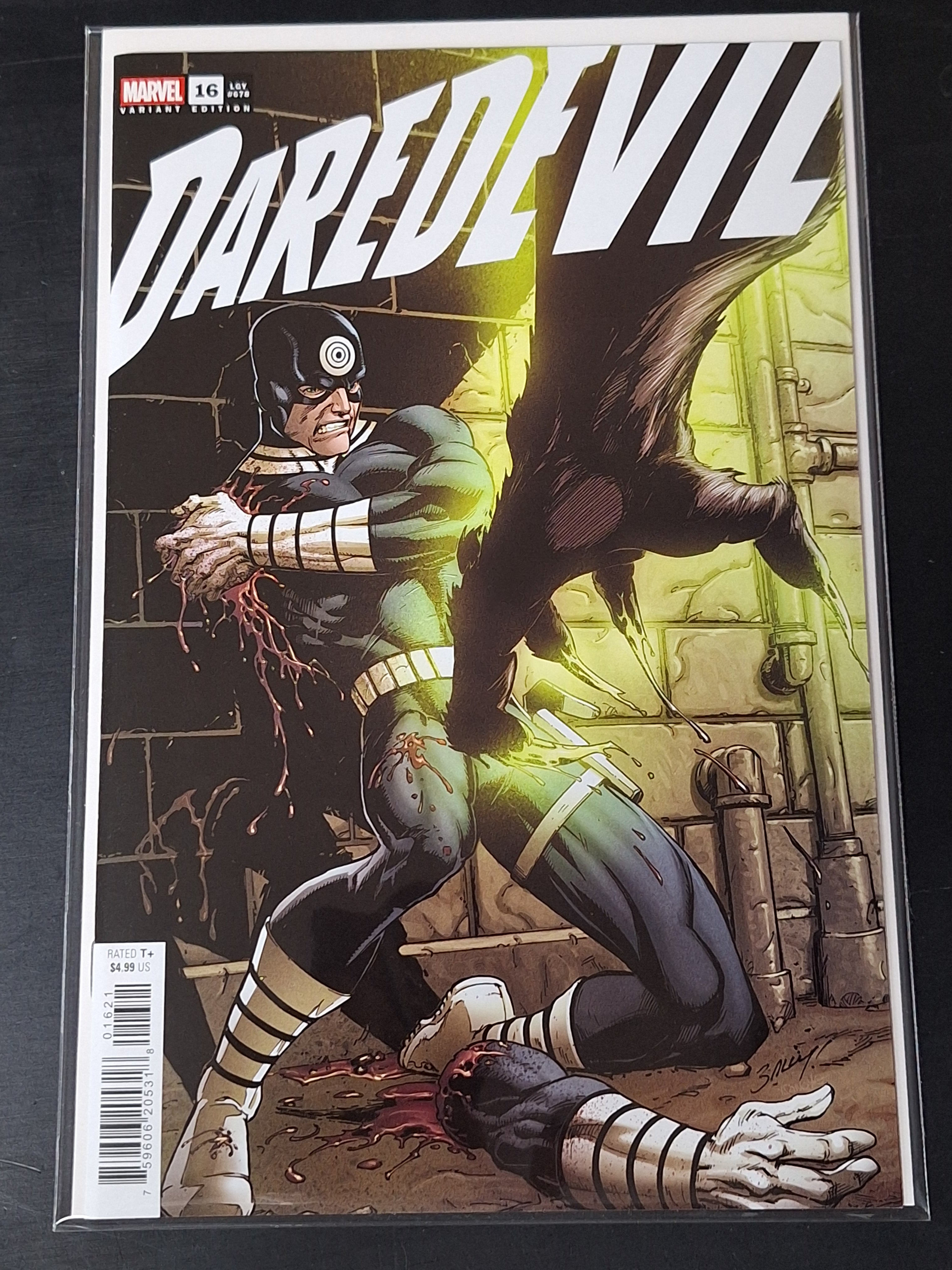 Daredevil 16 Marvel 2024 Mark Bagley Spoiler Variant