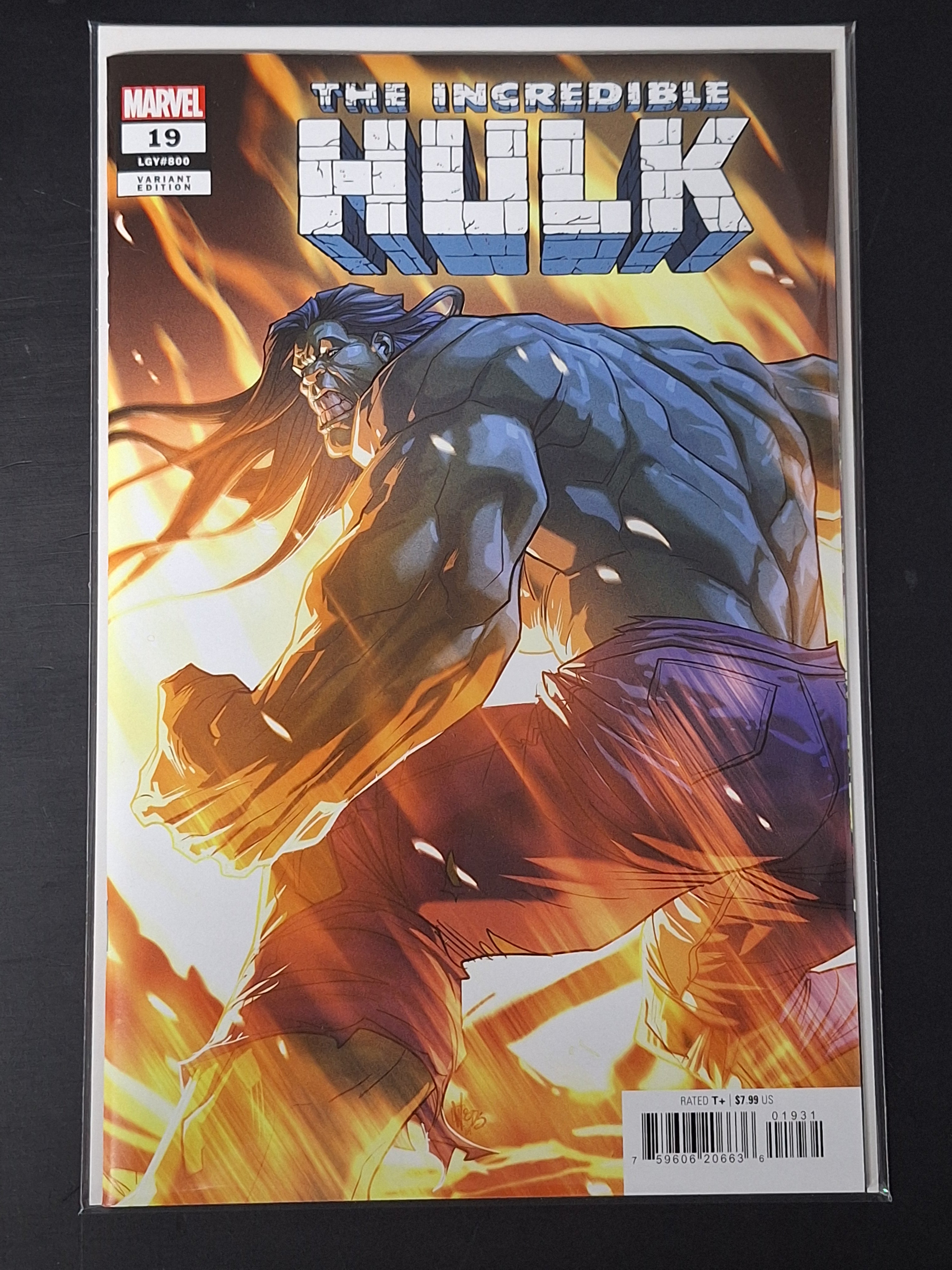 Hulk 19 Marvel 2024 Legacy 800 Oversize Issue Pete Woods Variant