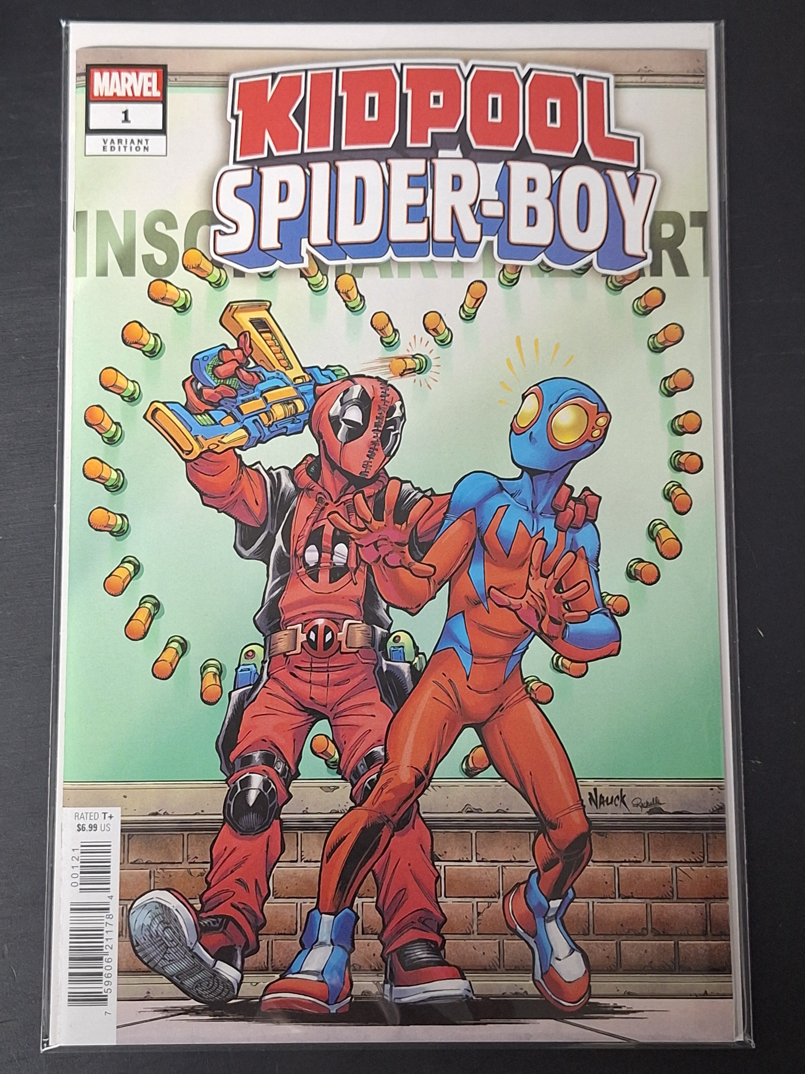 Kidpool Spider-Boy 1 Marvel 2024 Cover A 1st Kidpool Todd Nauck Variant