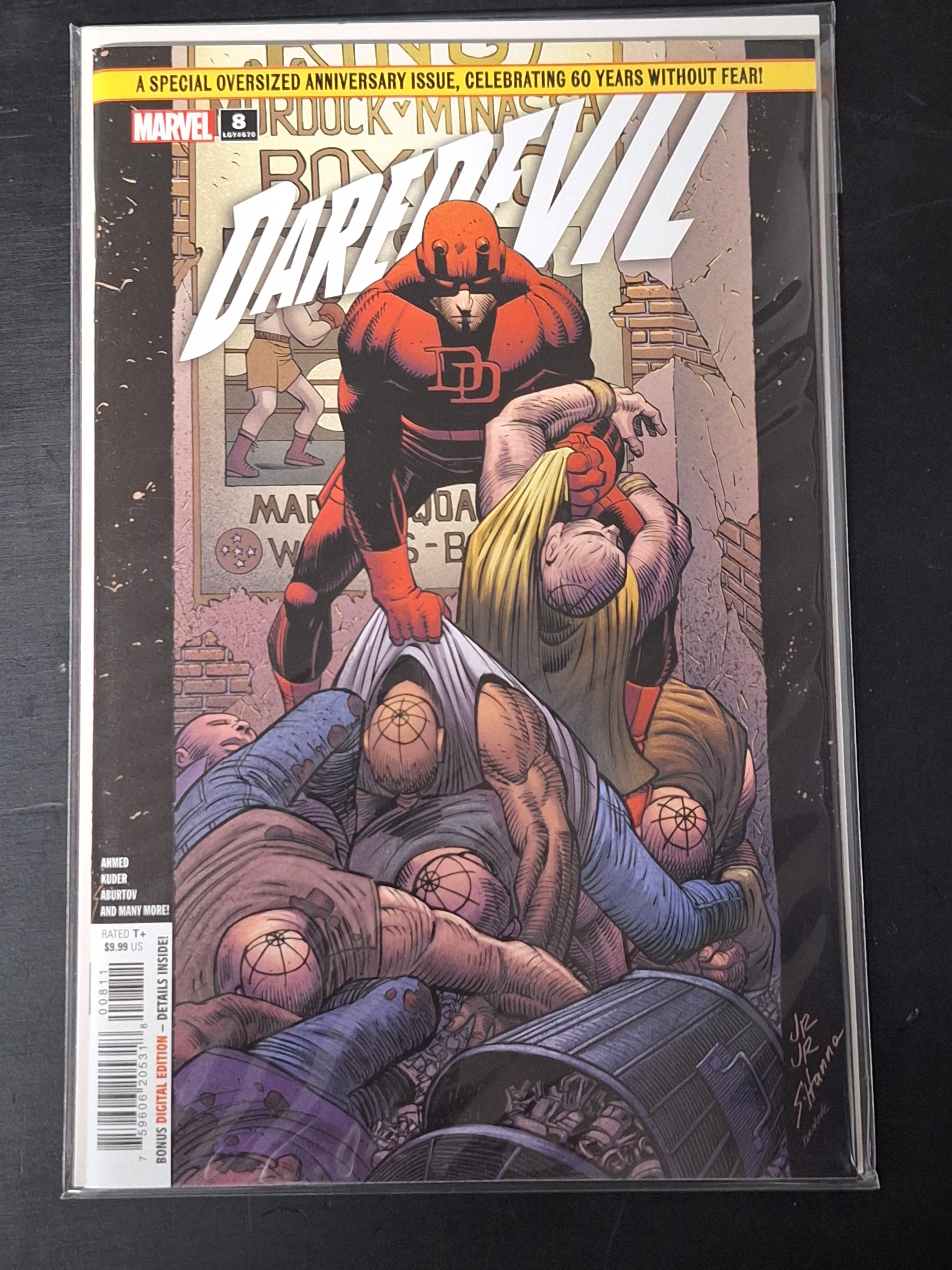 Daredevil 8 Marvel 2024 Oversized Anniversary Issue