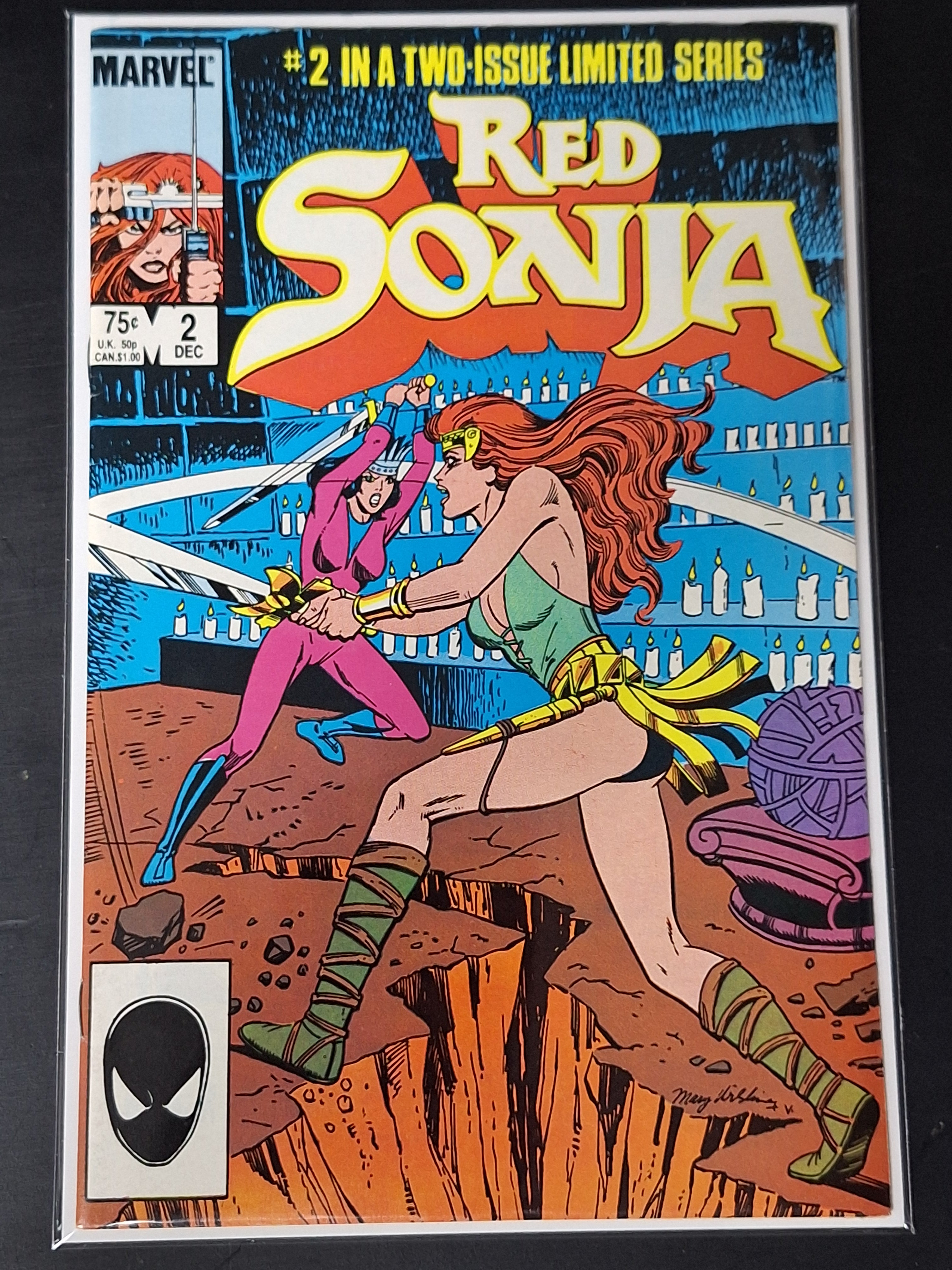 Red Sonja 2 (The Movie) Marvel 1985 Two Issue Limited Series, Hard To Find
