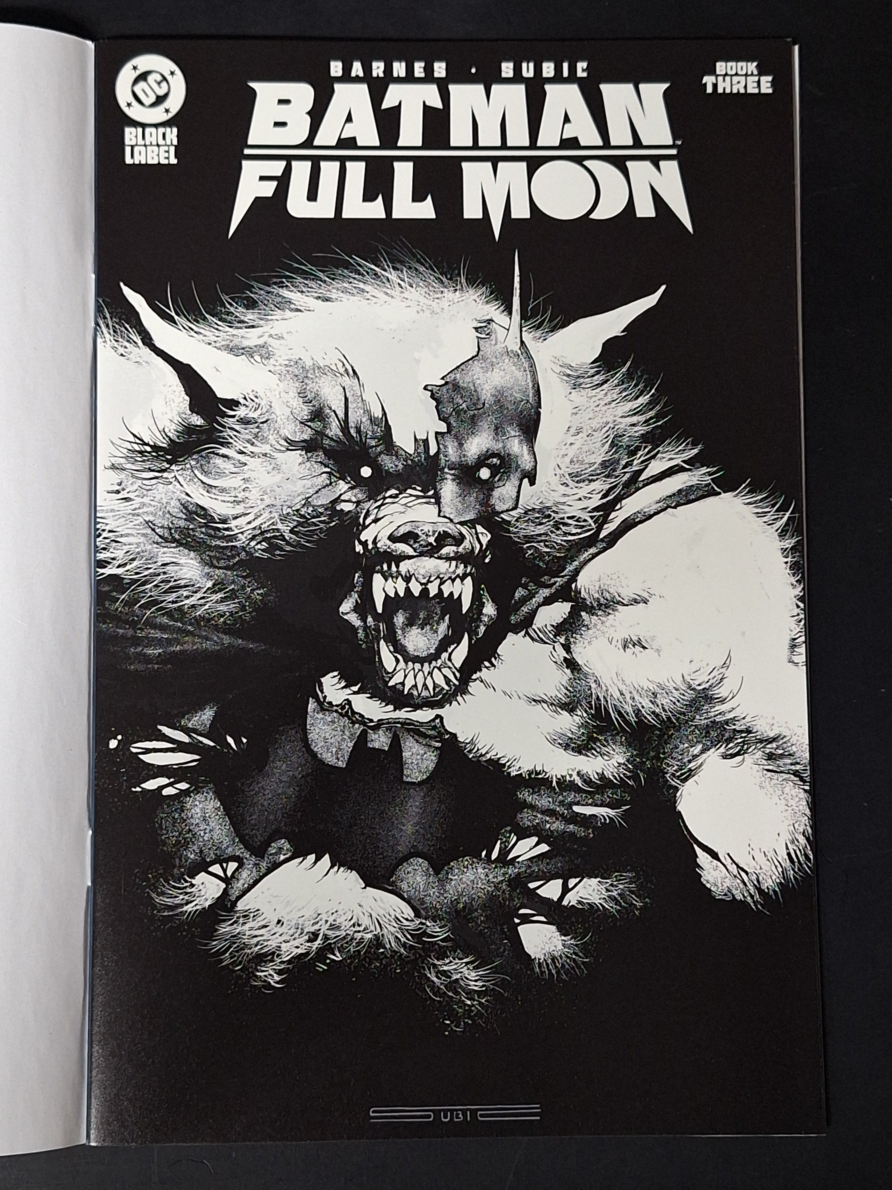 Batman Full Moon 3 DC 2025 Cover A Glow In The Dark