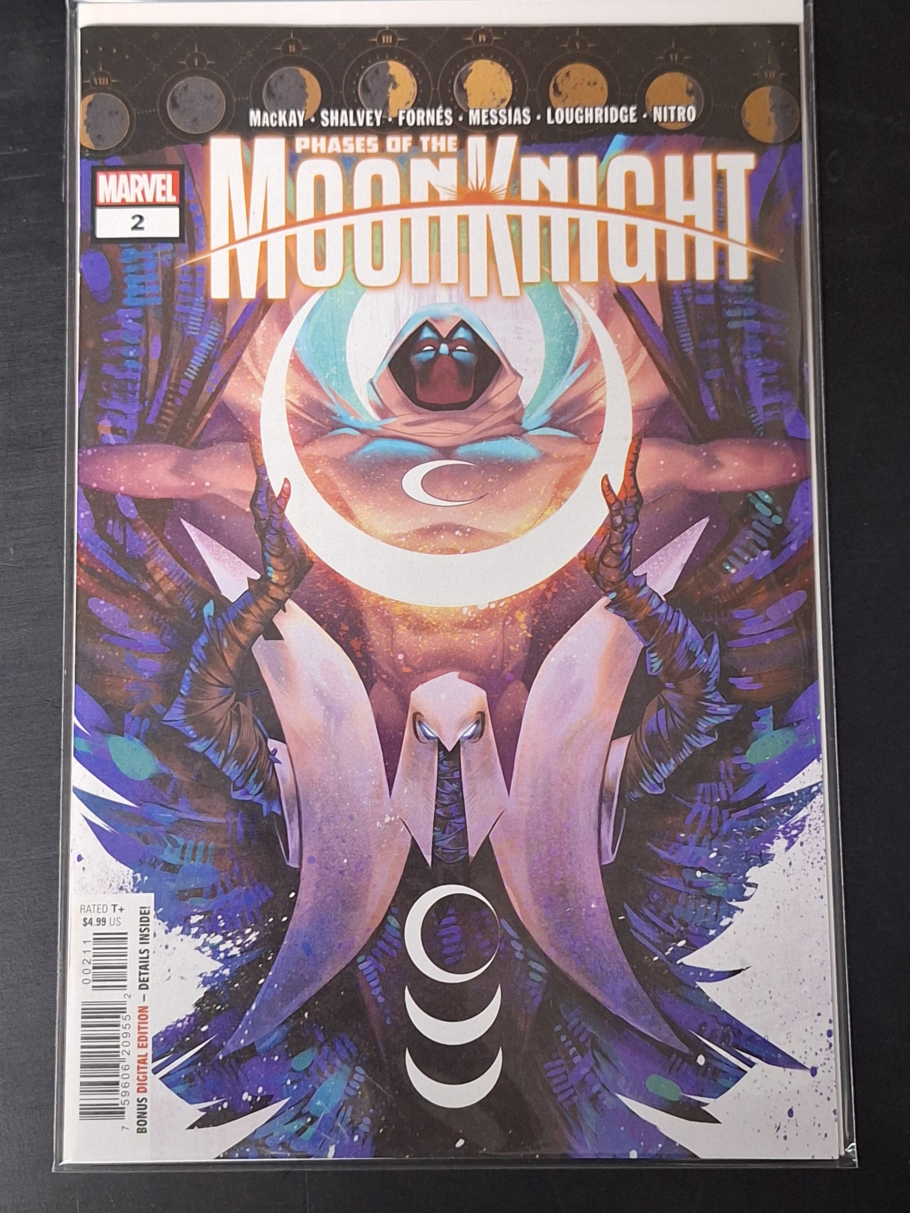 Phases Of The Moon Knight 2 Marvel 2024 Cover A