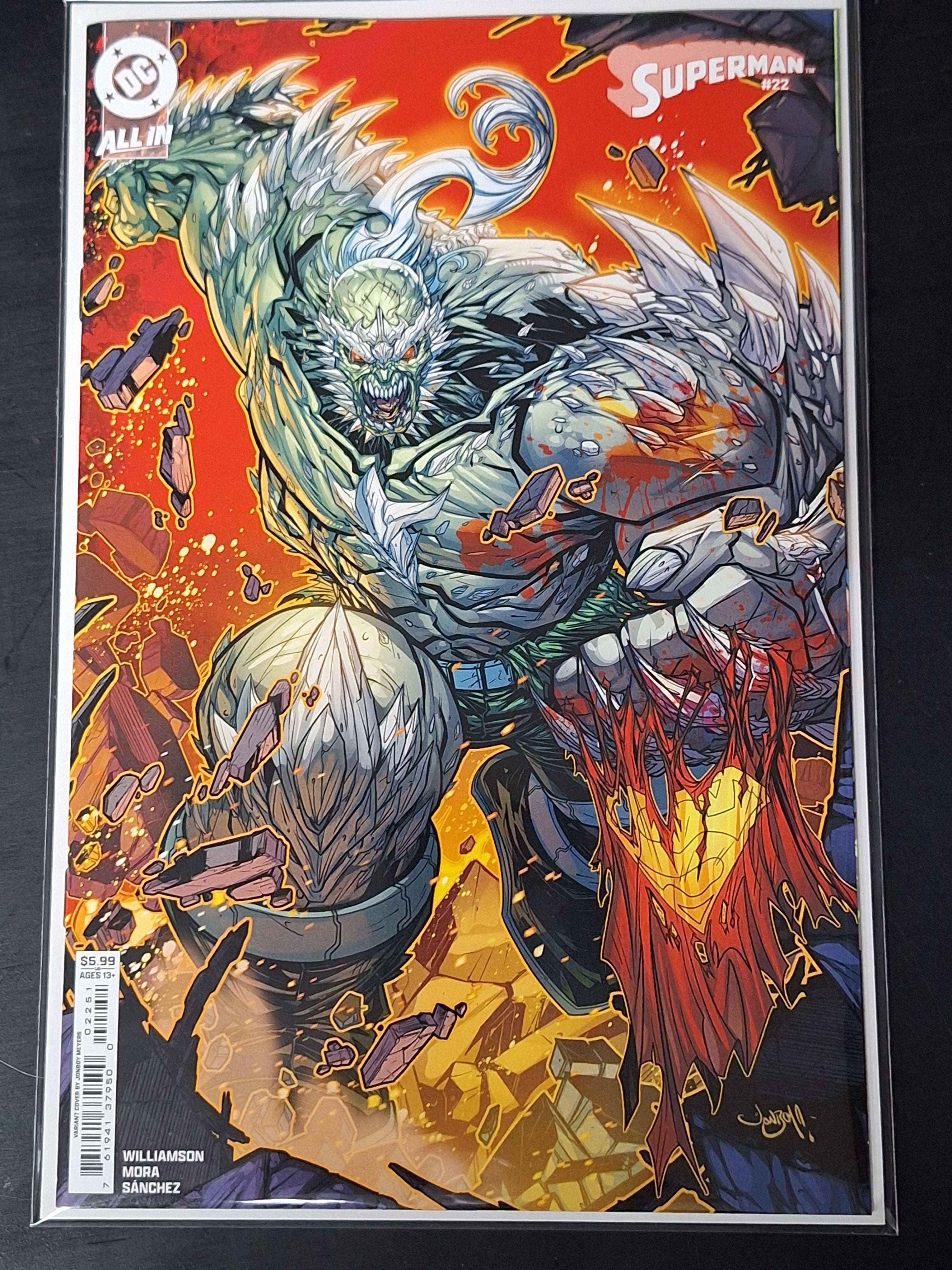Superman 22 DC 2025 Jonboy Meyers Variant