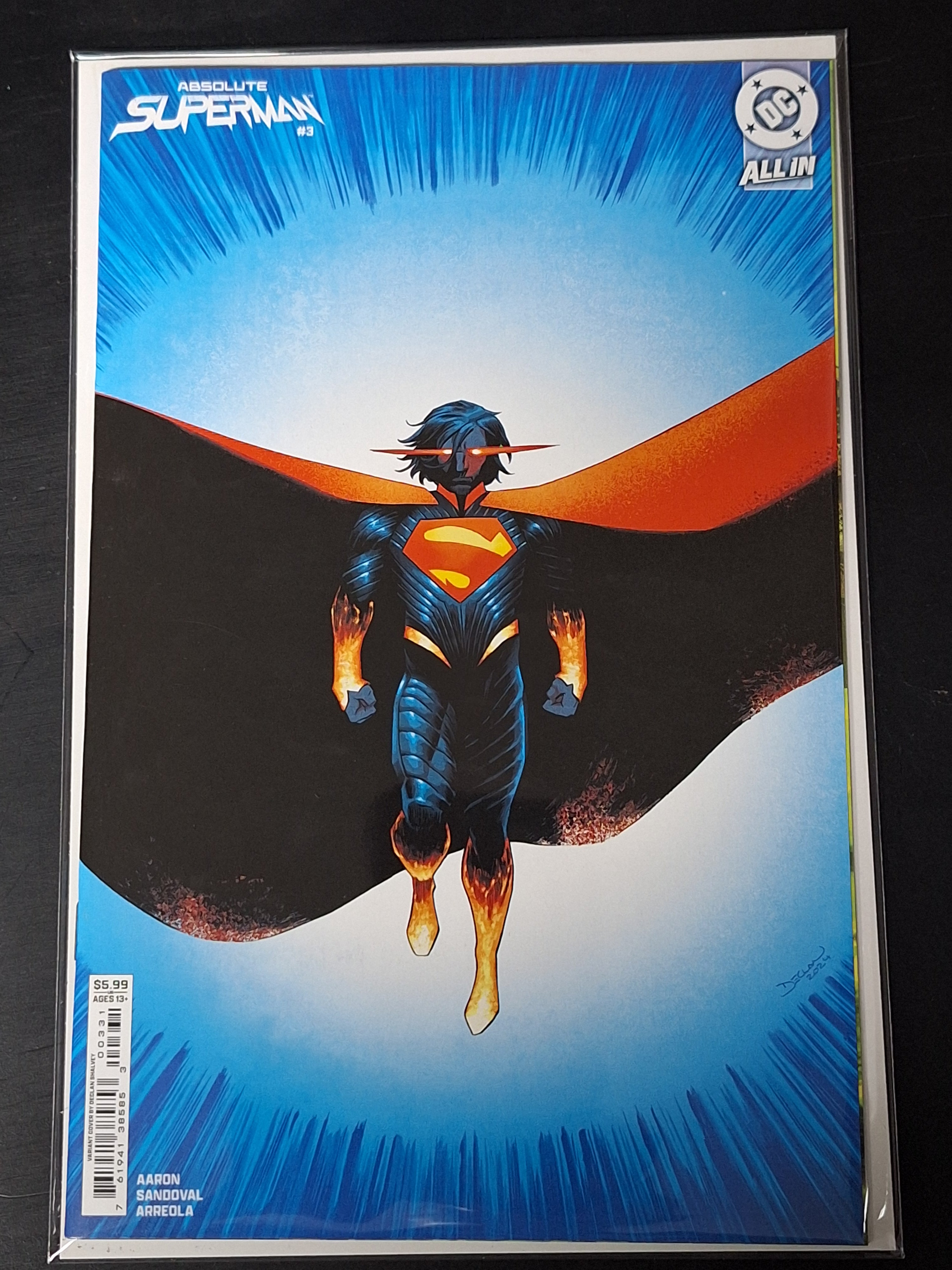 Absolute Superman 3 DC 2025 Declan Shalvey Variant