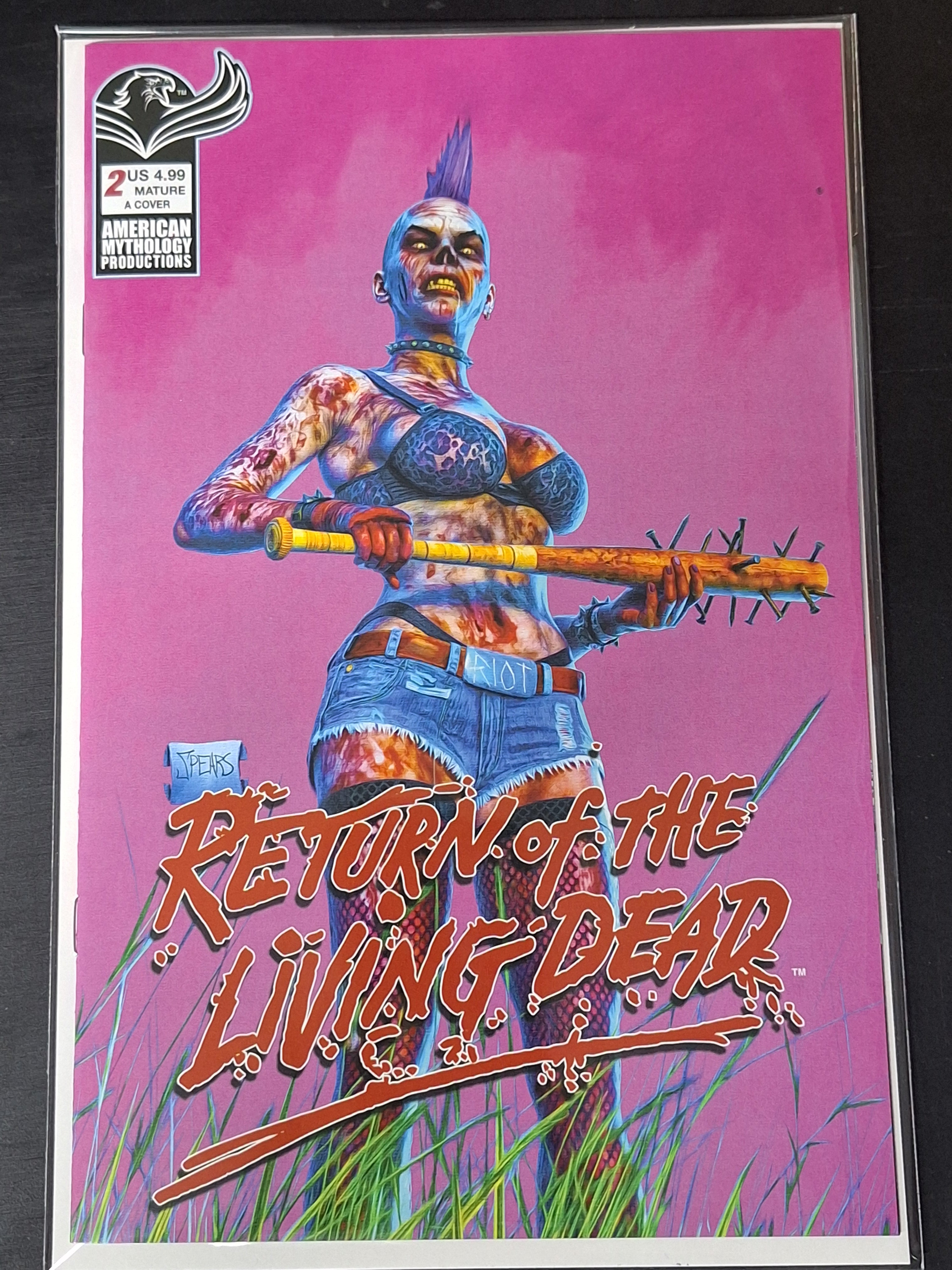 Return Of The Living Dead 2 American Mythology 2025 Mark Spears Cover A
