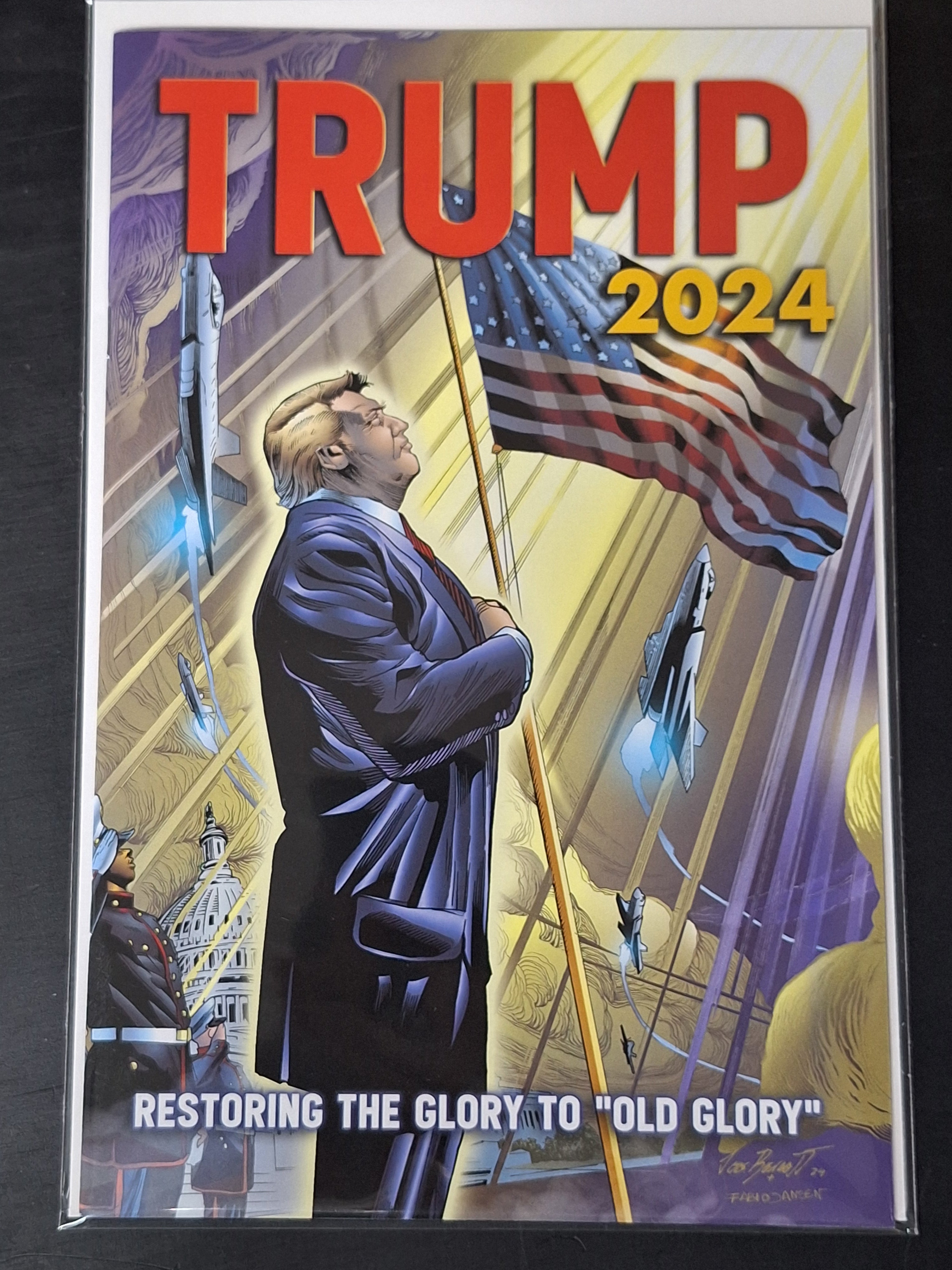 Trump 2024 US Stars & Stripes Election Edition