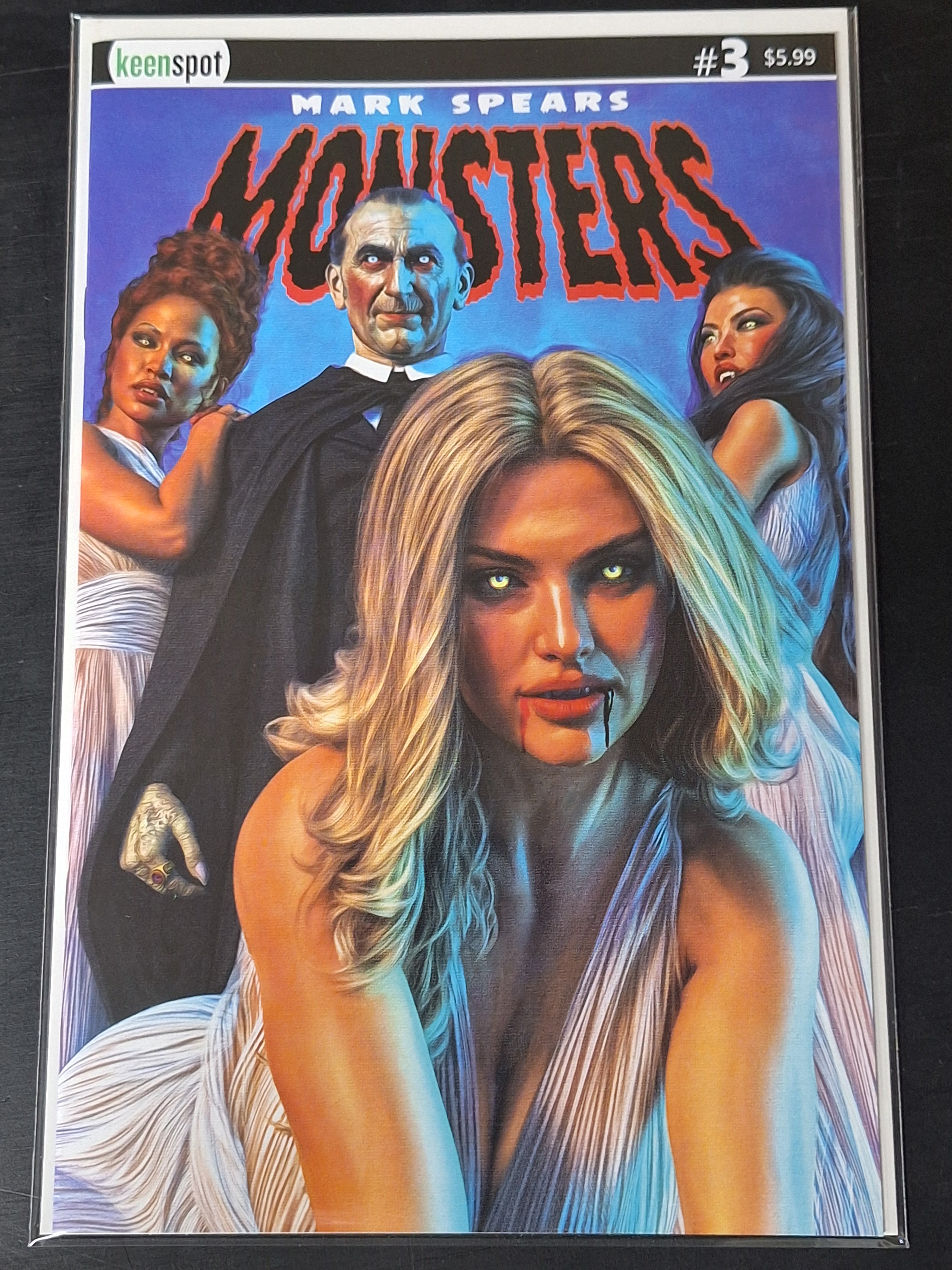 Mark Spears Monsters 3 Keenspot 2025 Cover B Dracula & Bride