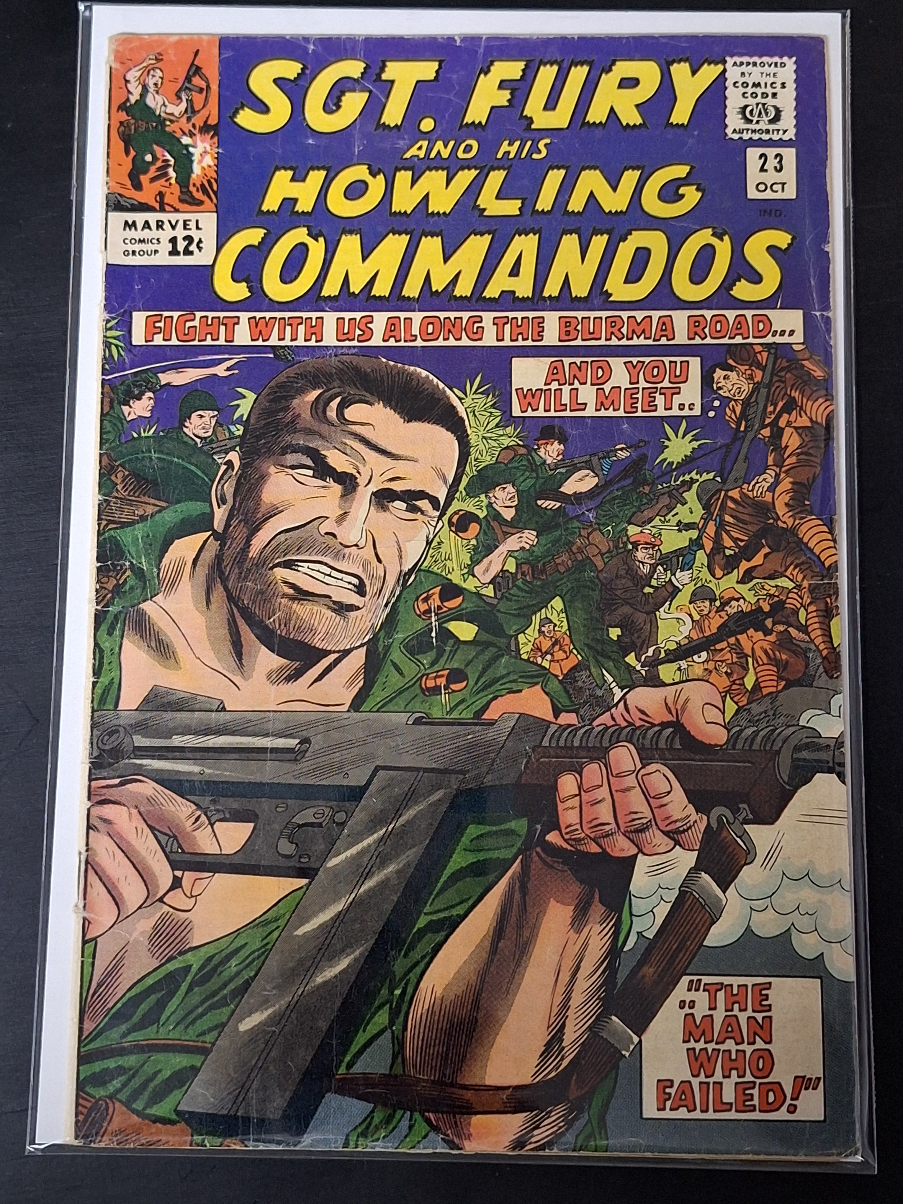 Sgt. Fury and his Howling Commandos 23 Marvel 1965 Silver Age Classic