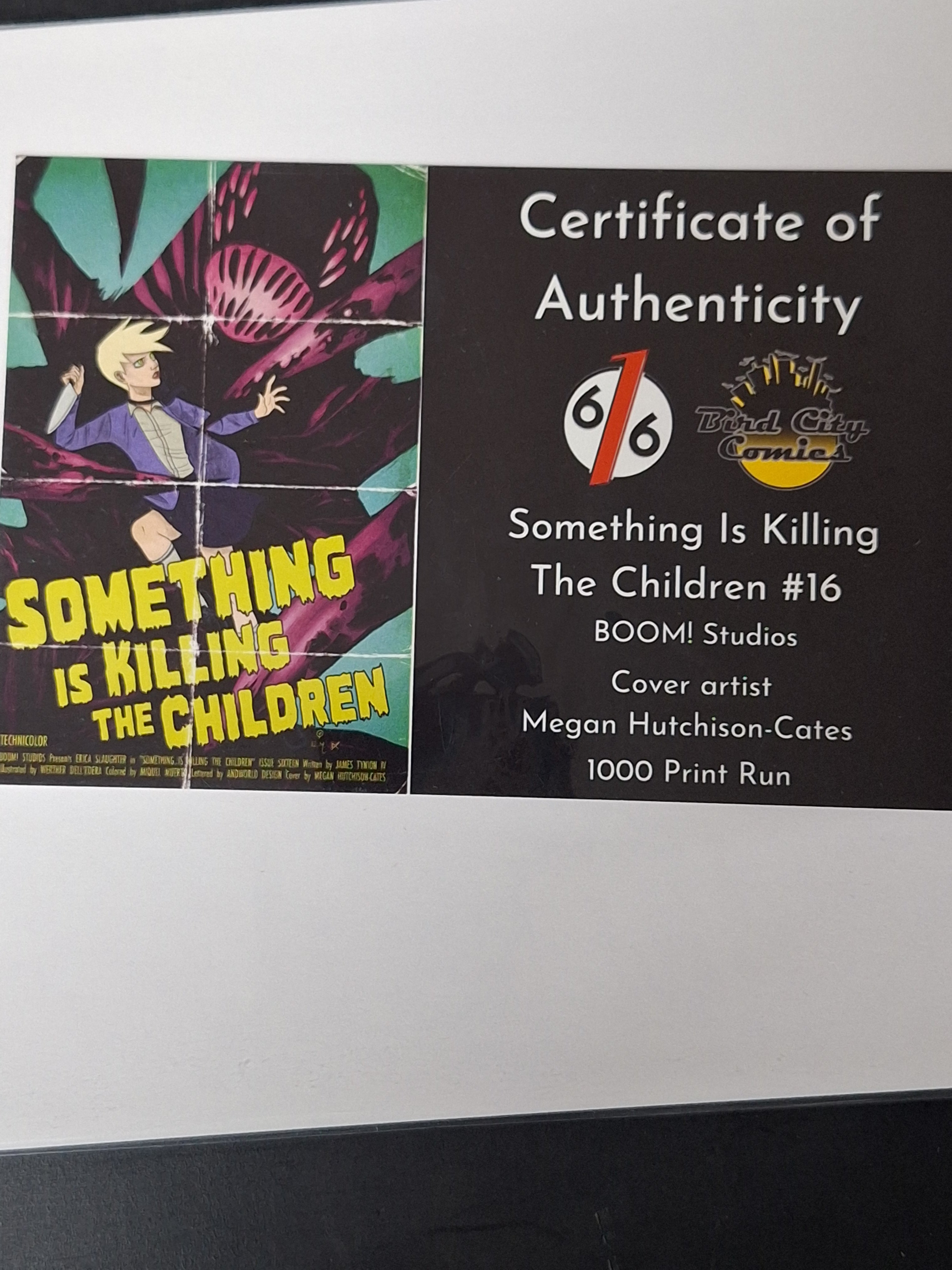 Something Is Killing The Children 16 Mega Hutchison-Cates Exclusive With COA