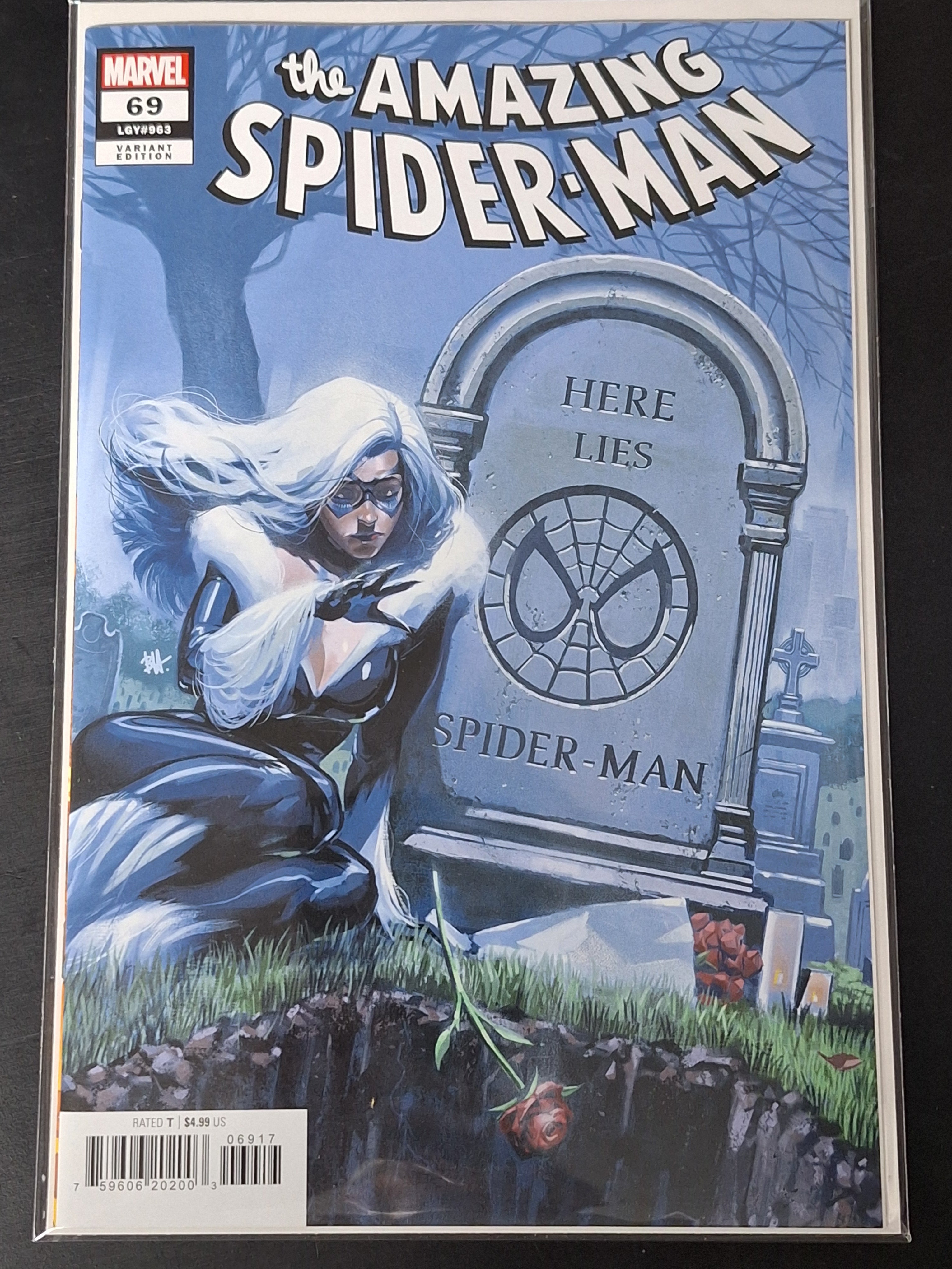 Amazing Spider-Man 69 Marvel 2025 Ben Harvey 1:25 Variant 1st Spider-Naut