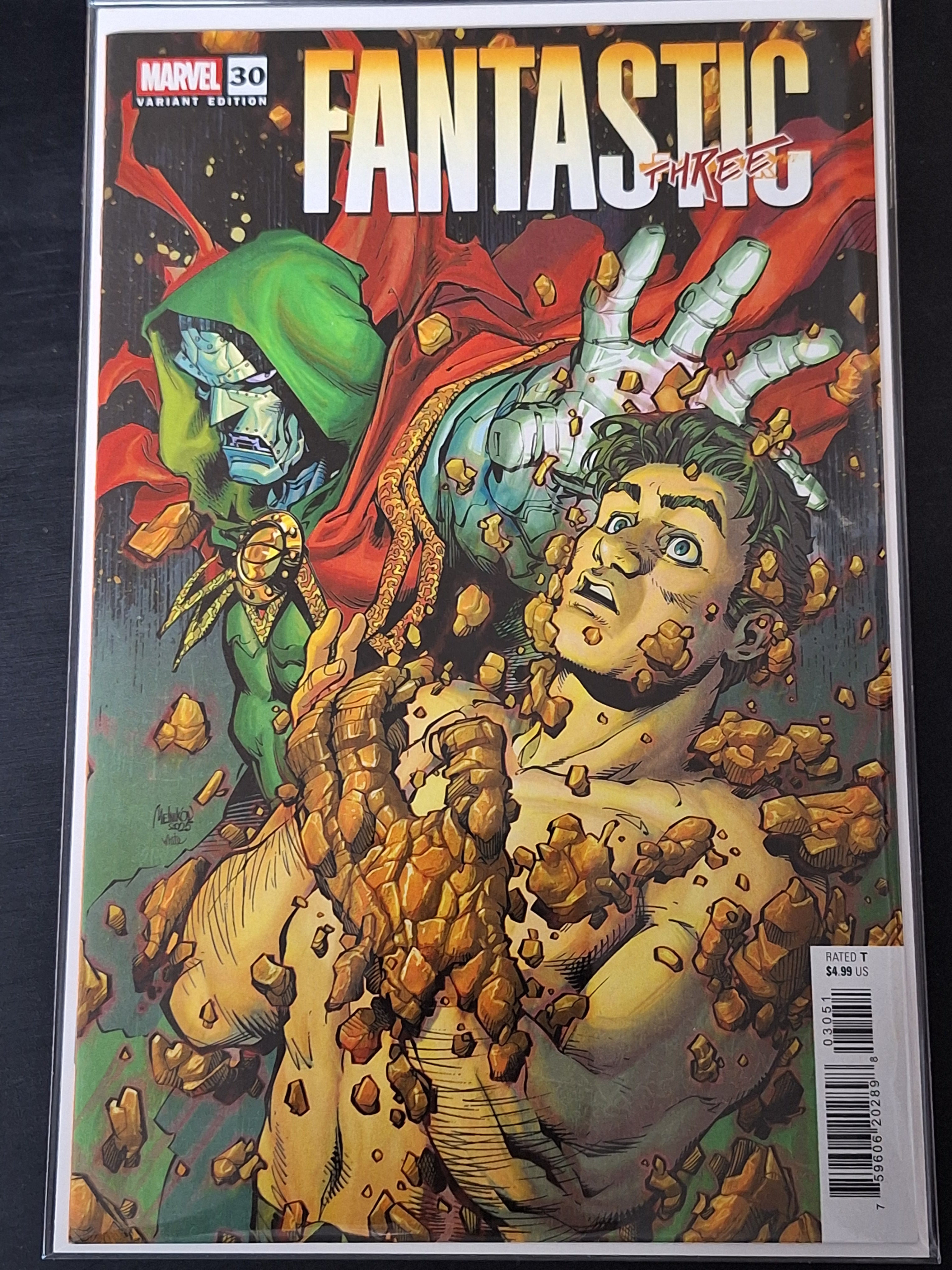 Fantastic Four 30 Marvel 2025 Melnikov Spoiler Variant