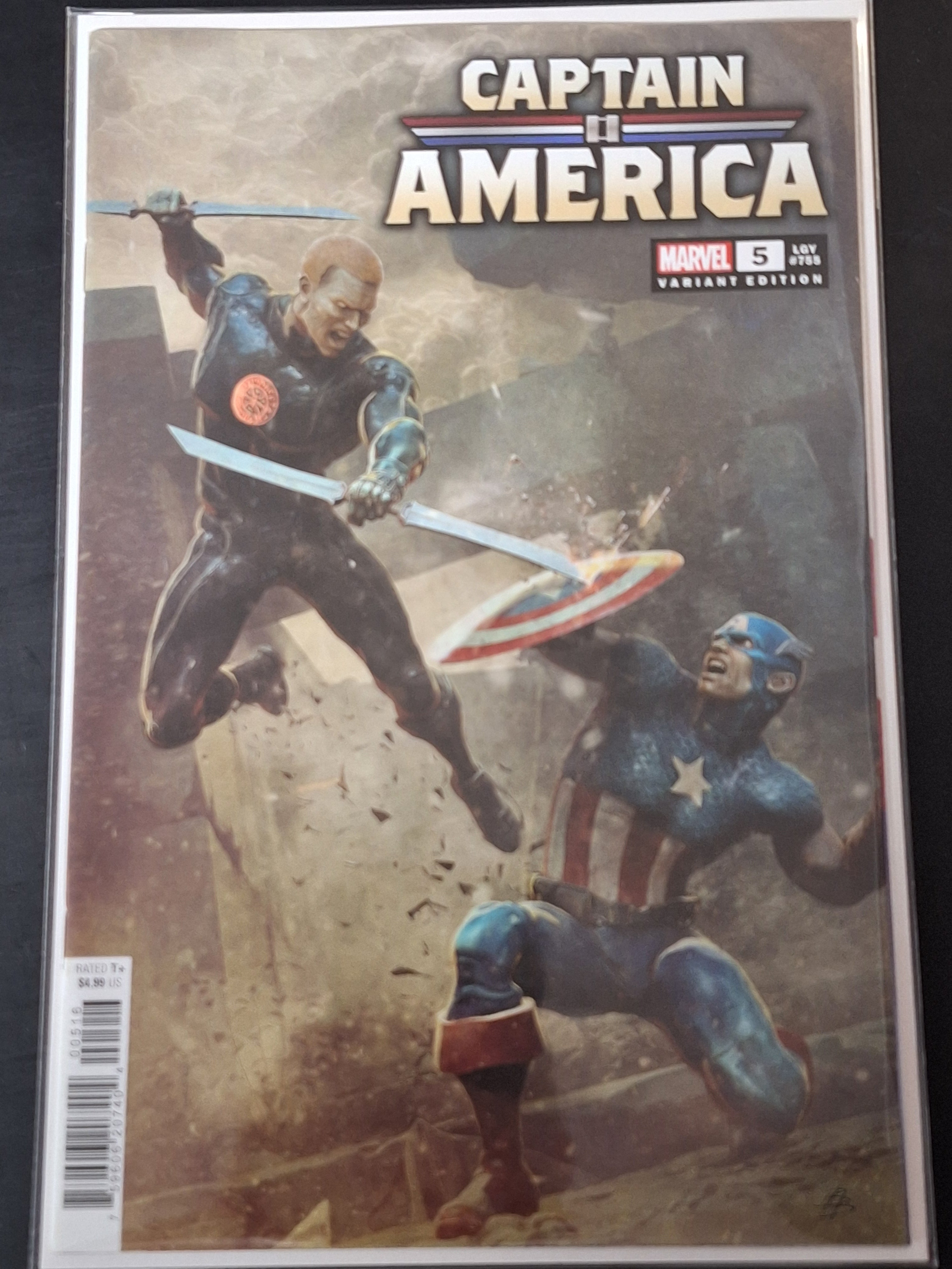Captain America 5 Marvel 2024 Bjorn Barends 1:25 Variant