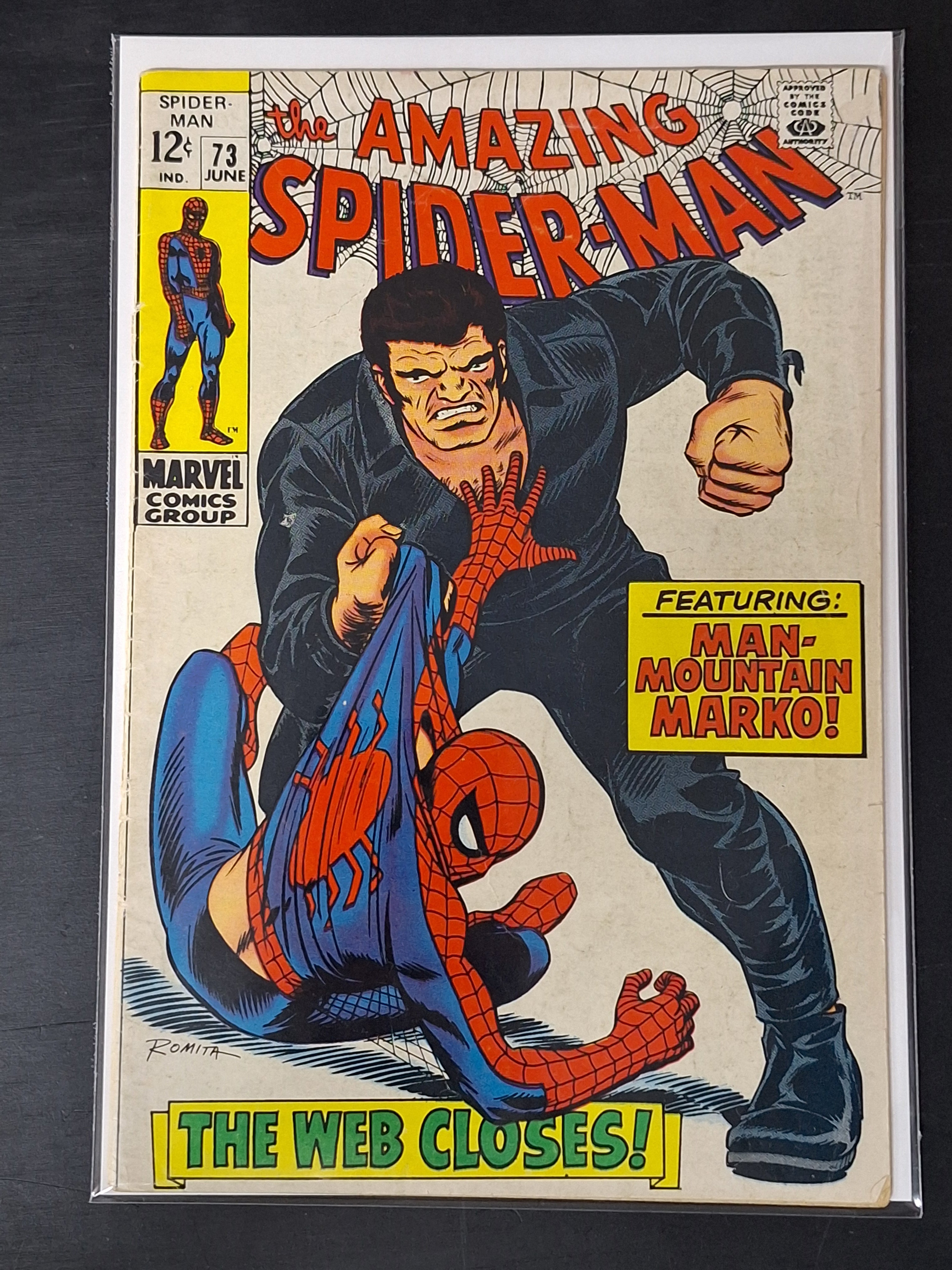 Amazing Spider-Man 73 Marvel 1969 1st Silverman & Marko