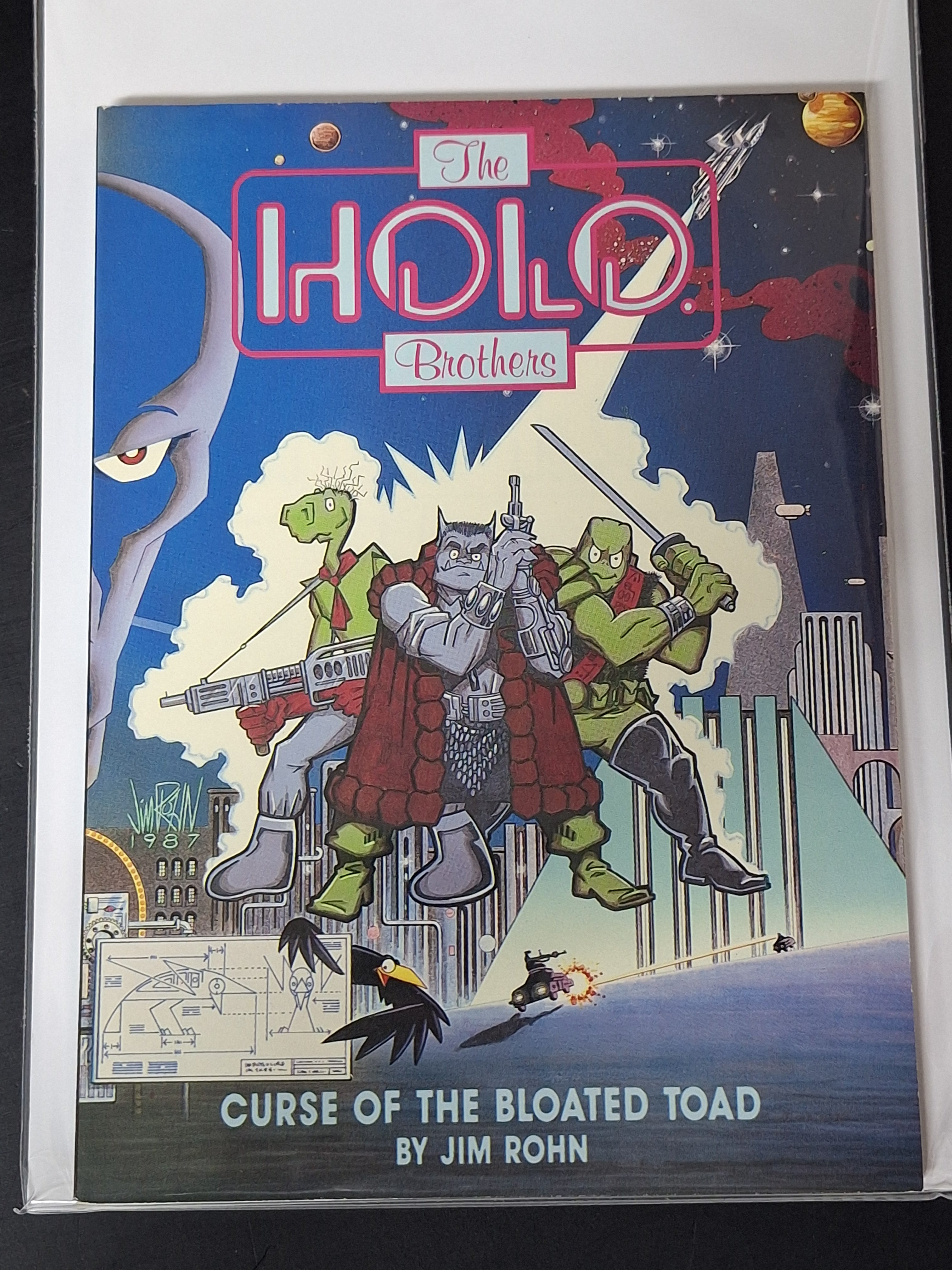 The Holo Brothers Fantagraphics Books 1988 TPB Curse of The Bloated Toad