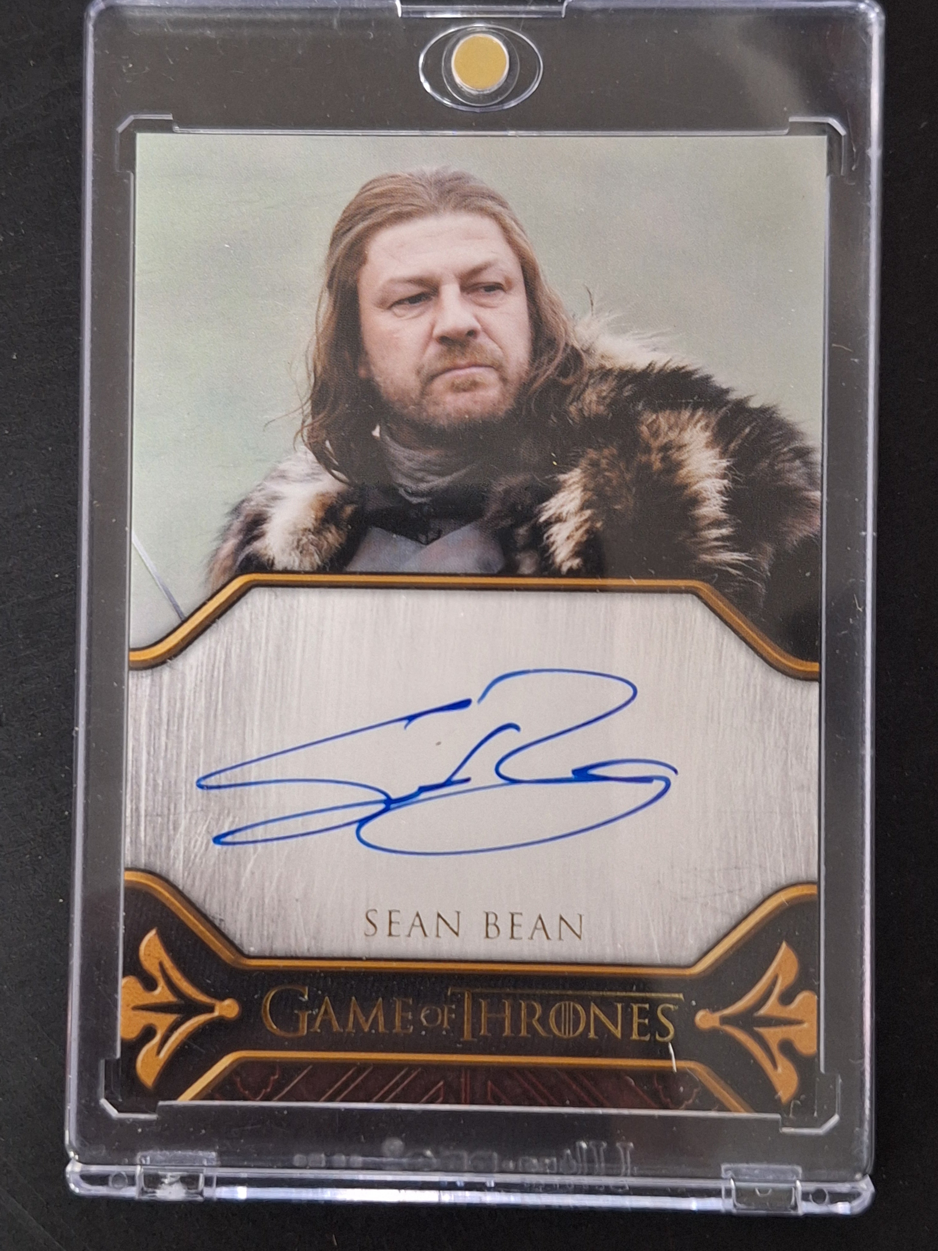 2023 Game of Thrones Art & Images Eddard Stark Auto Sean Bean