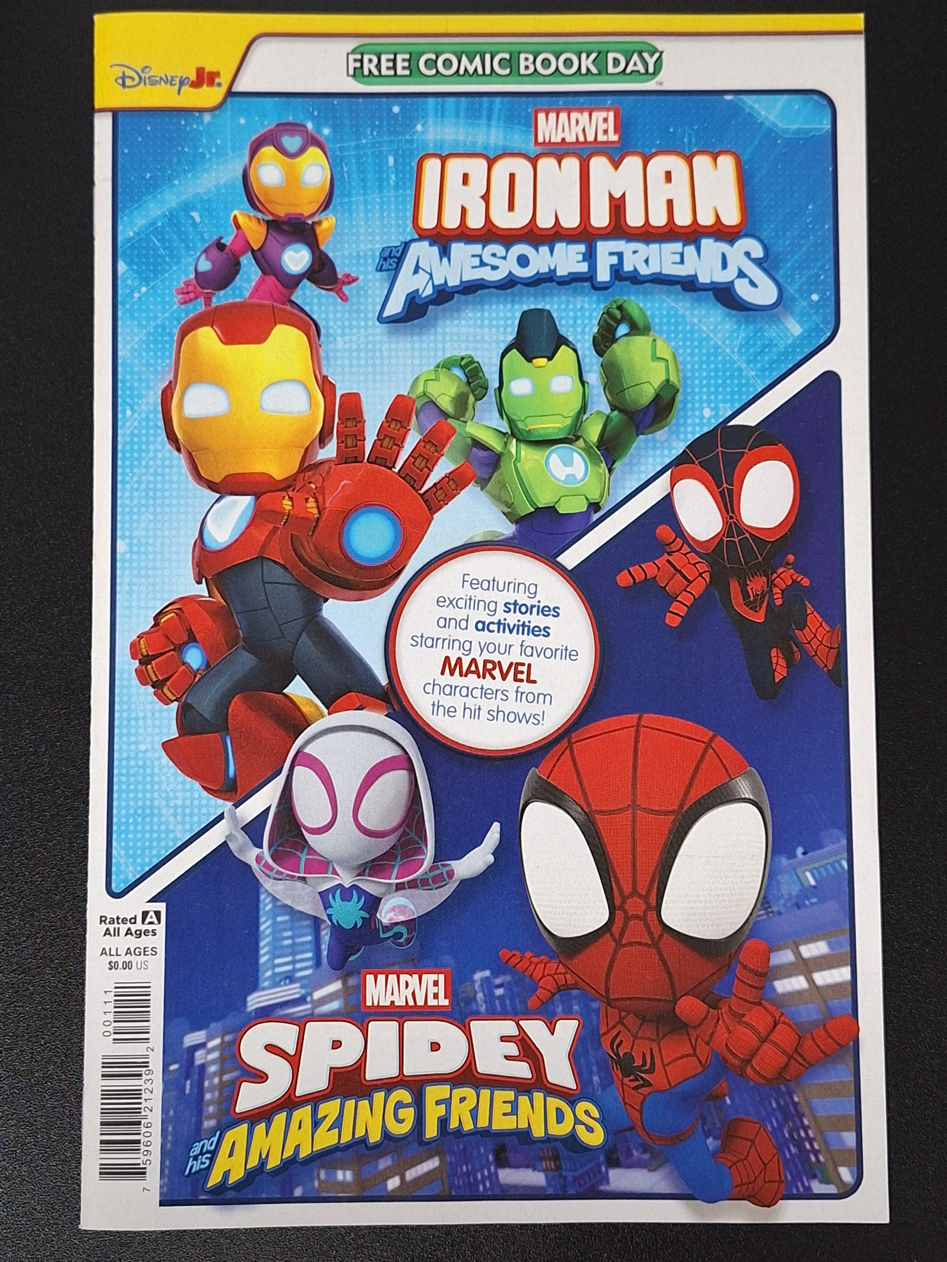 FCBD 2025 - MARVEL - IRON MAN & HIS AWESOME FRIENDS/SPIDEY & HIS AMAZING FRIENDS #1