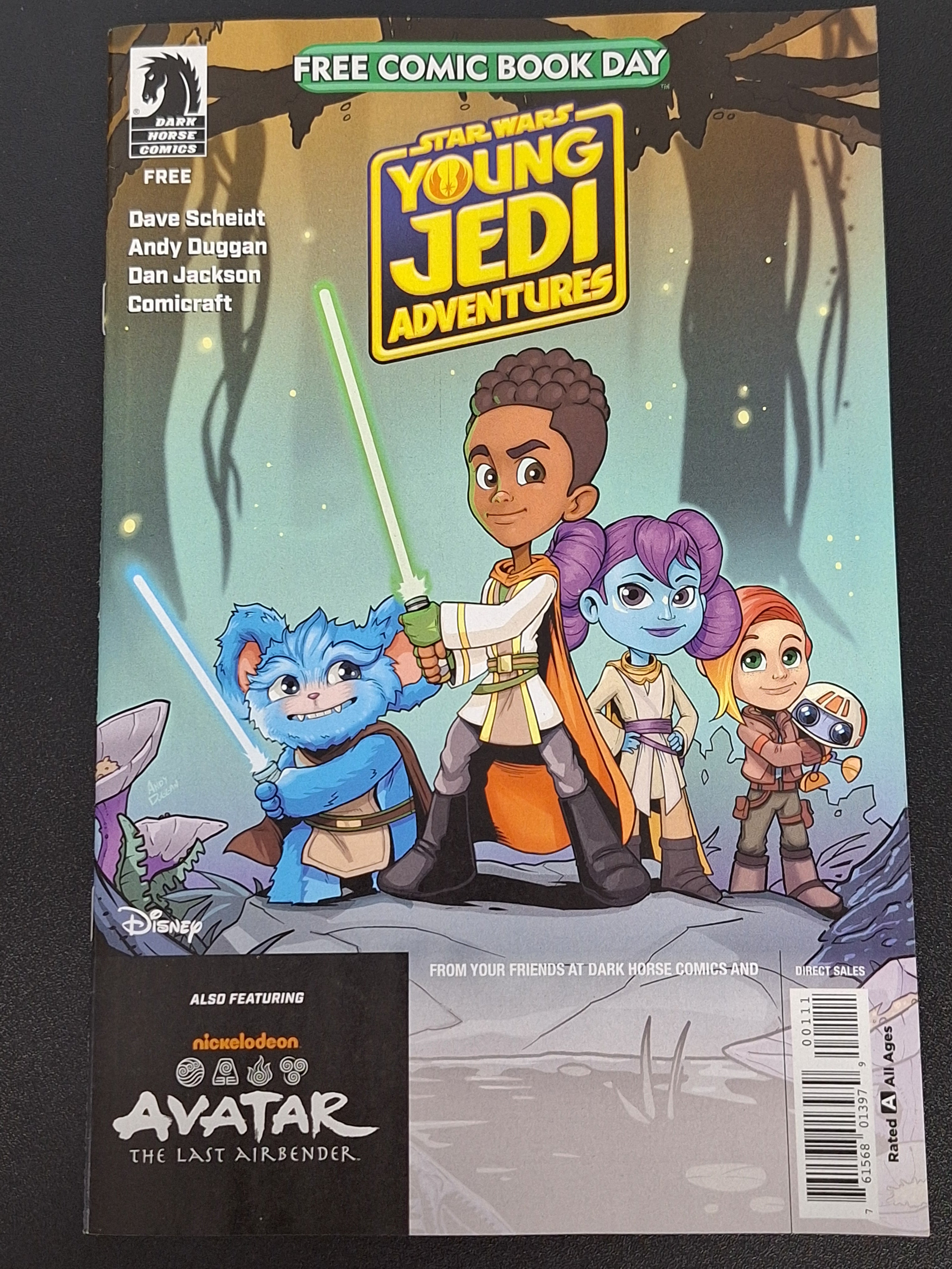 FCBD 2025 - DARK HORSE - STAR WARS YOUNG JEDI ADVENTURES / AVATAR: THE LAST AIRBENDER