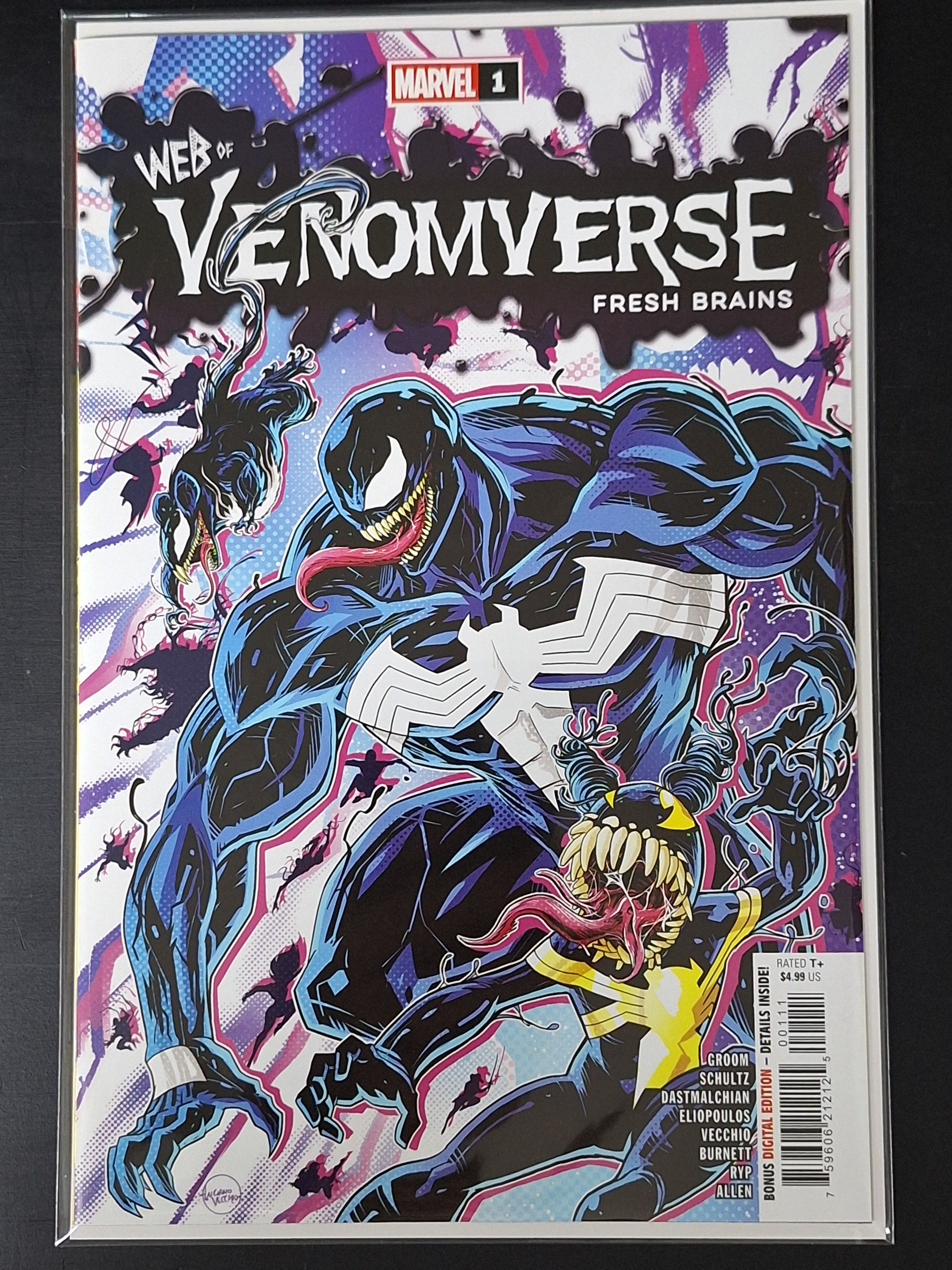 Web Of Venomverse Fresh Brains 1 Marvel 2025 Cover A