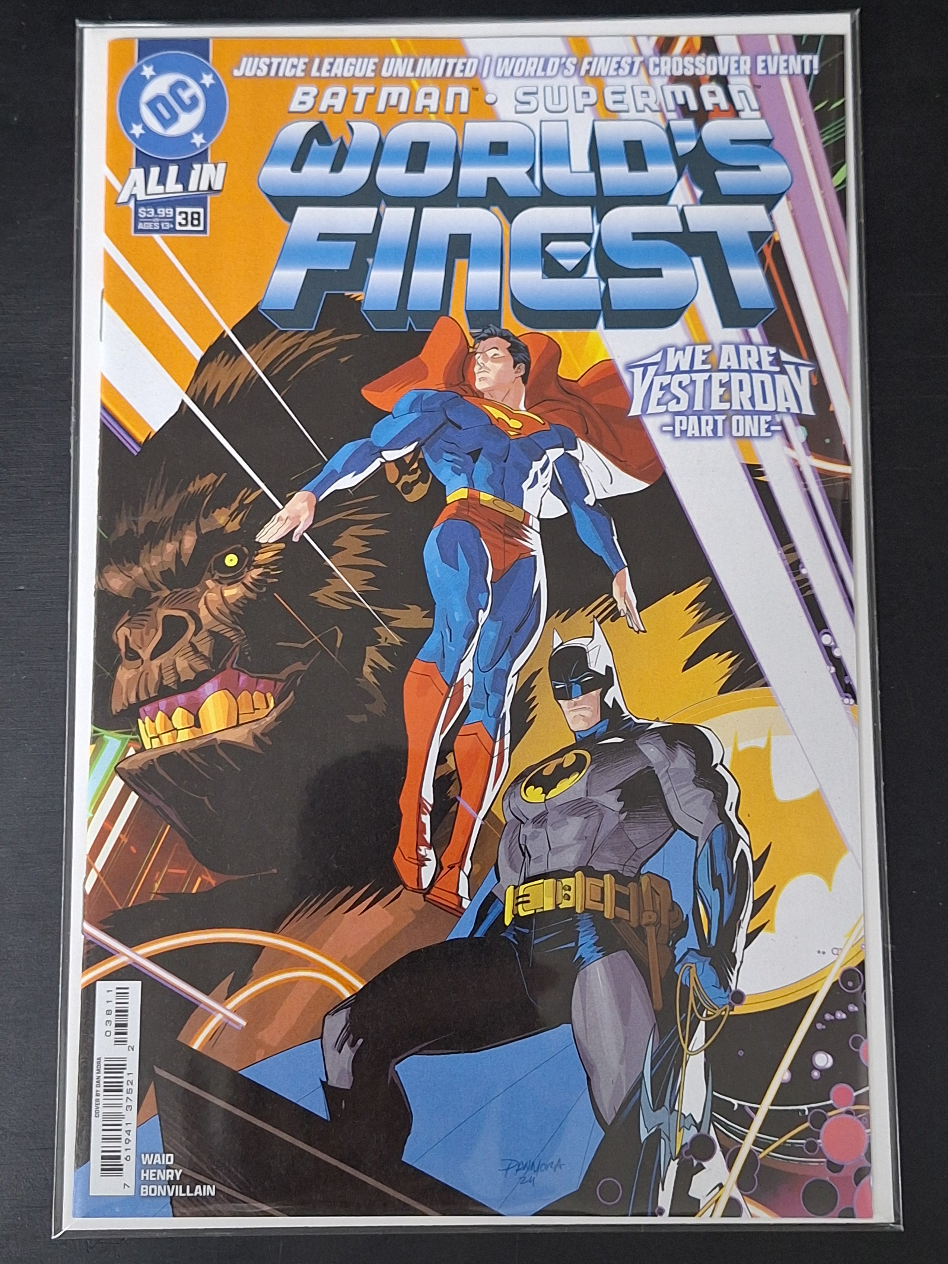 Batman Superman World's Finest 38 DC 2025 Cover A We Are Yesterday Part One