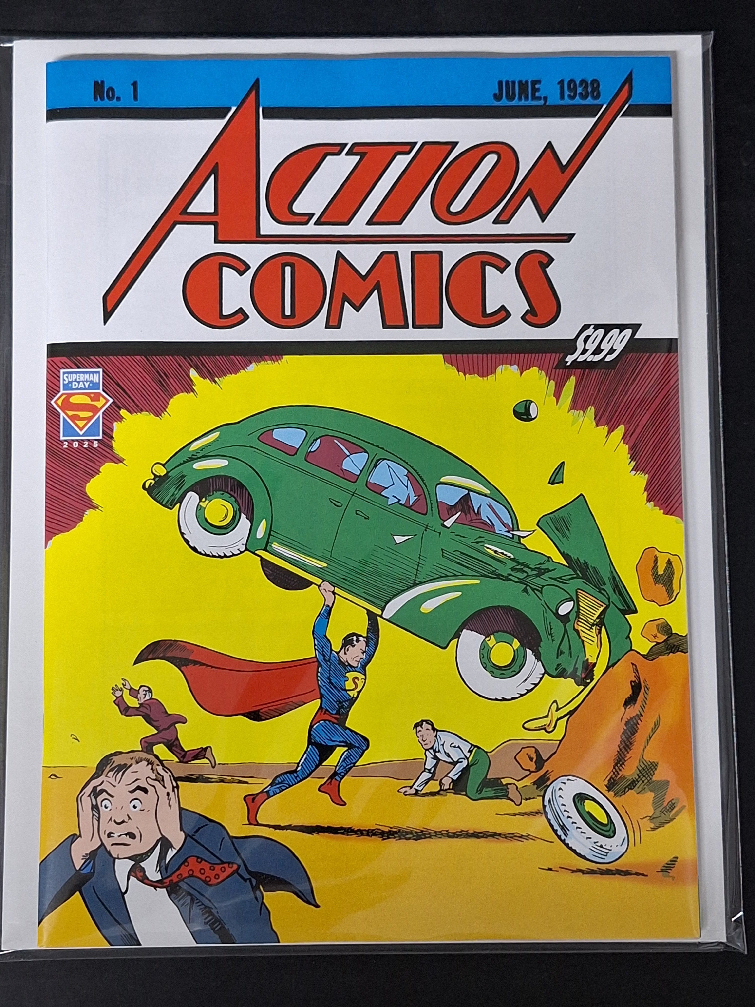 Actions Comics 1 DC 2025 Superman Day Golden Age Facsimile Edition