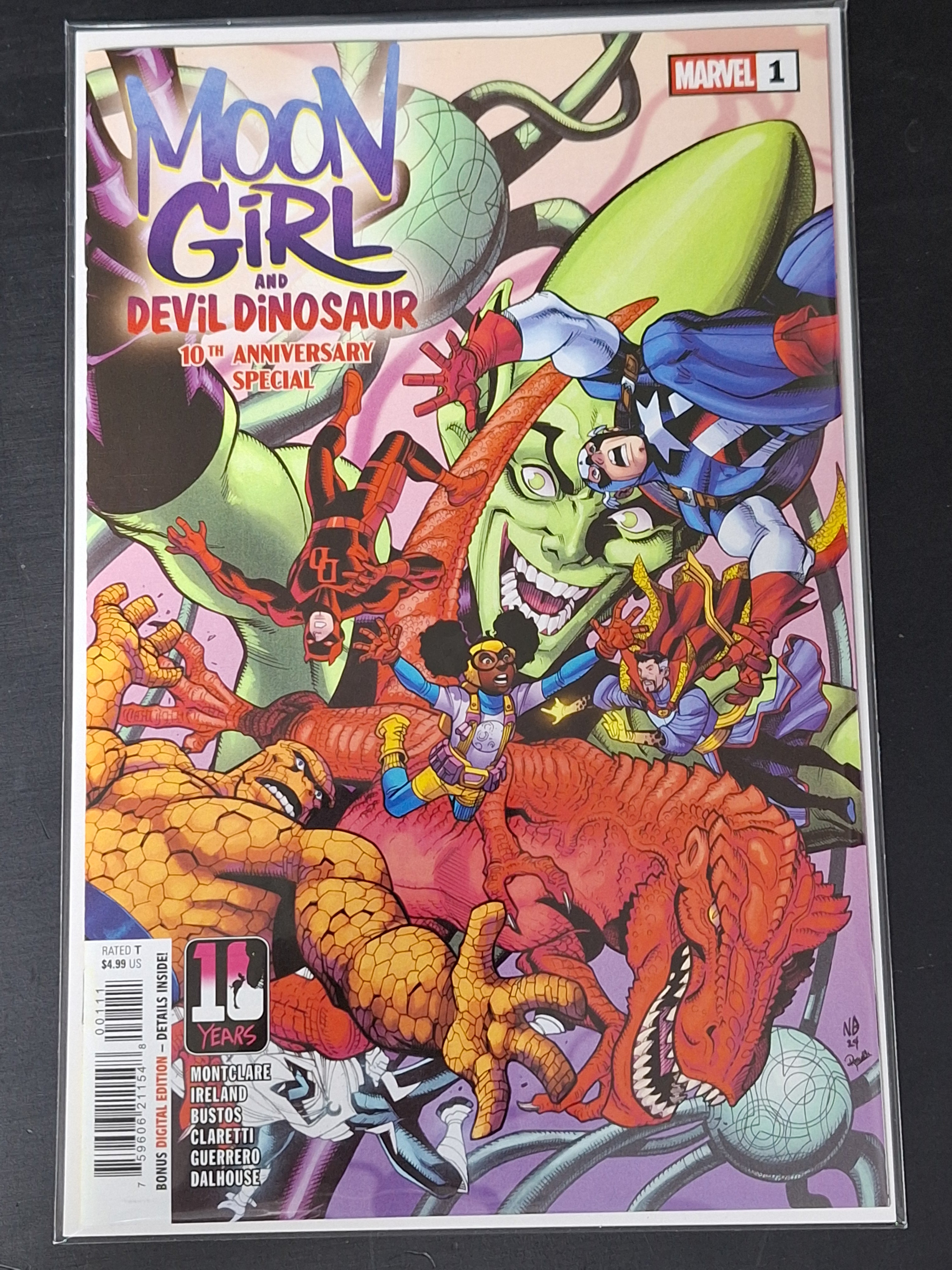 Moon Girl and Devil Dinosaur 10th Anniversary Special 1 Marvel 2025 Cover A