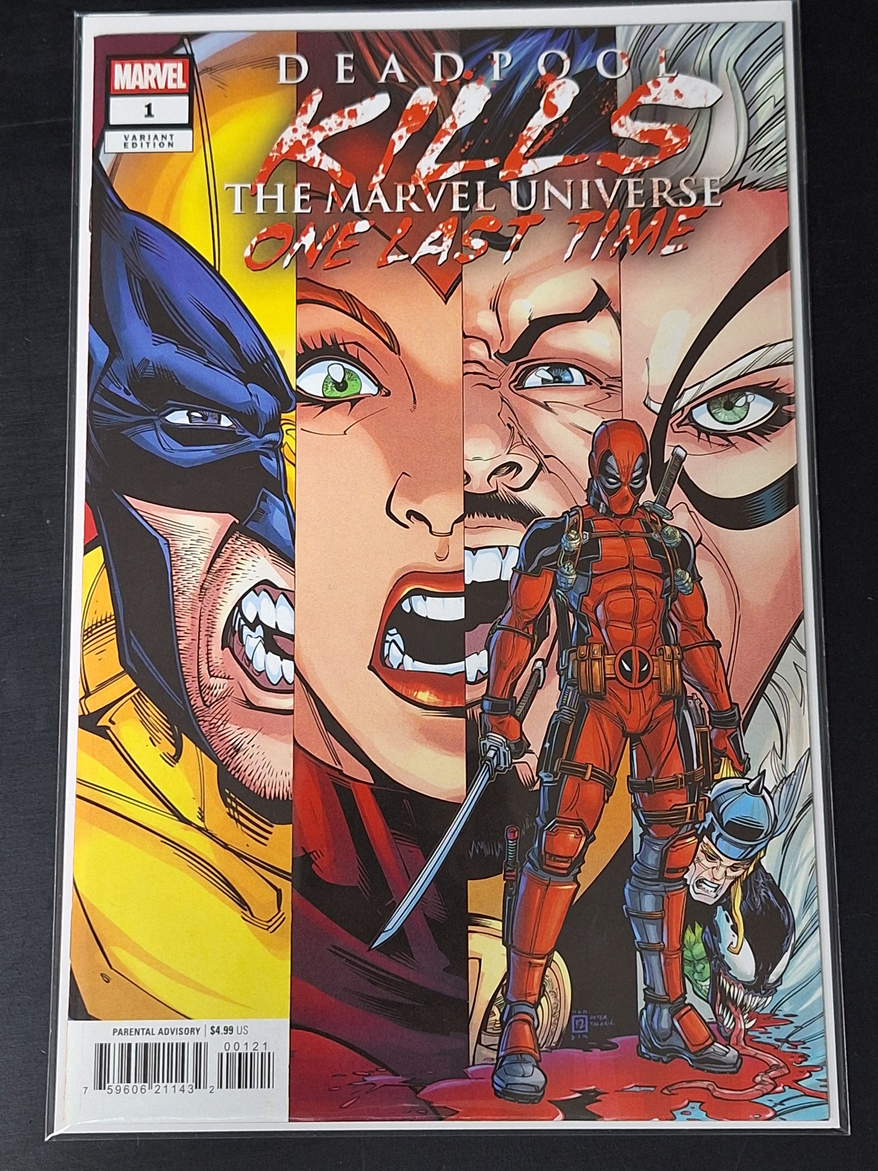 Deadpool Kills The Marvel Universe One Last Time 1 Marvel 2025 Hardin Homage Variant