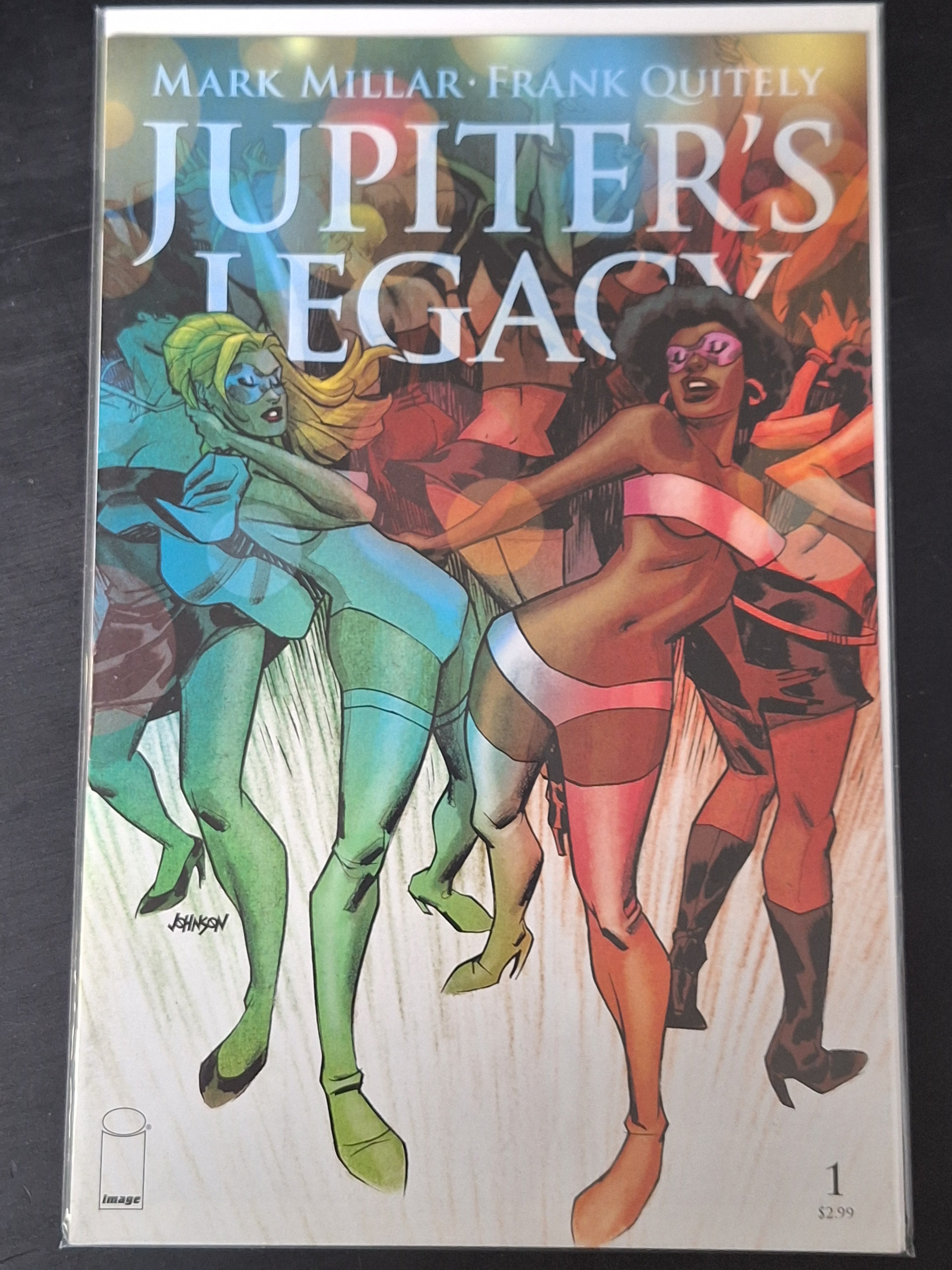 Jupiter's Legacy 1 Image 2013 Dave Johnson Variant Netflix Show
