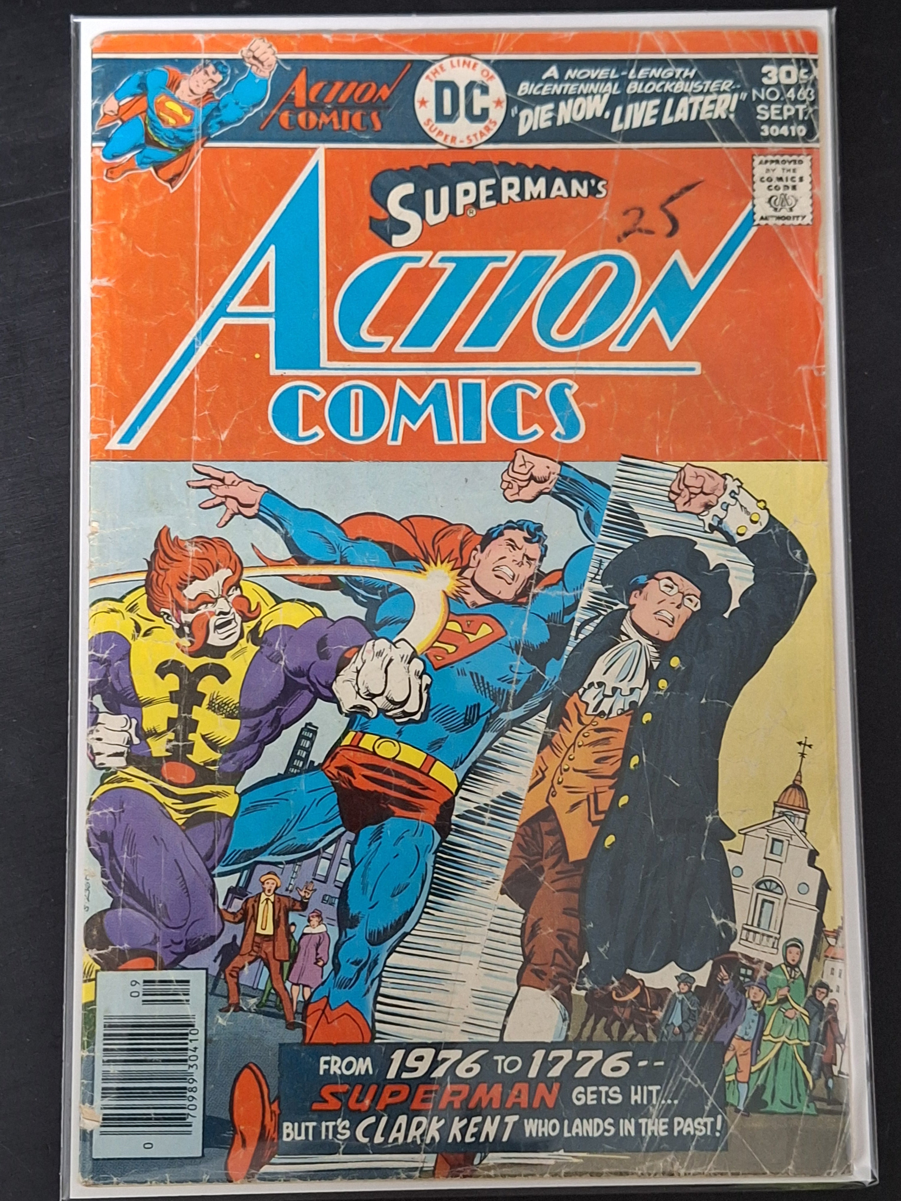 Action Comics 463 DC 1976 Superman 1776 - 1976