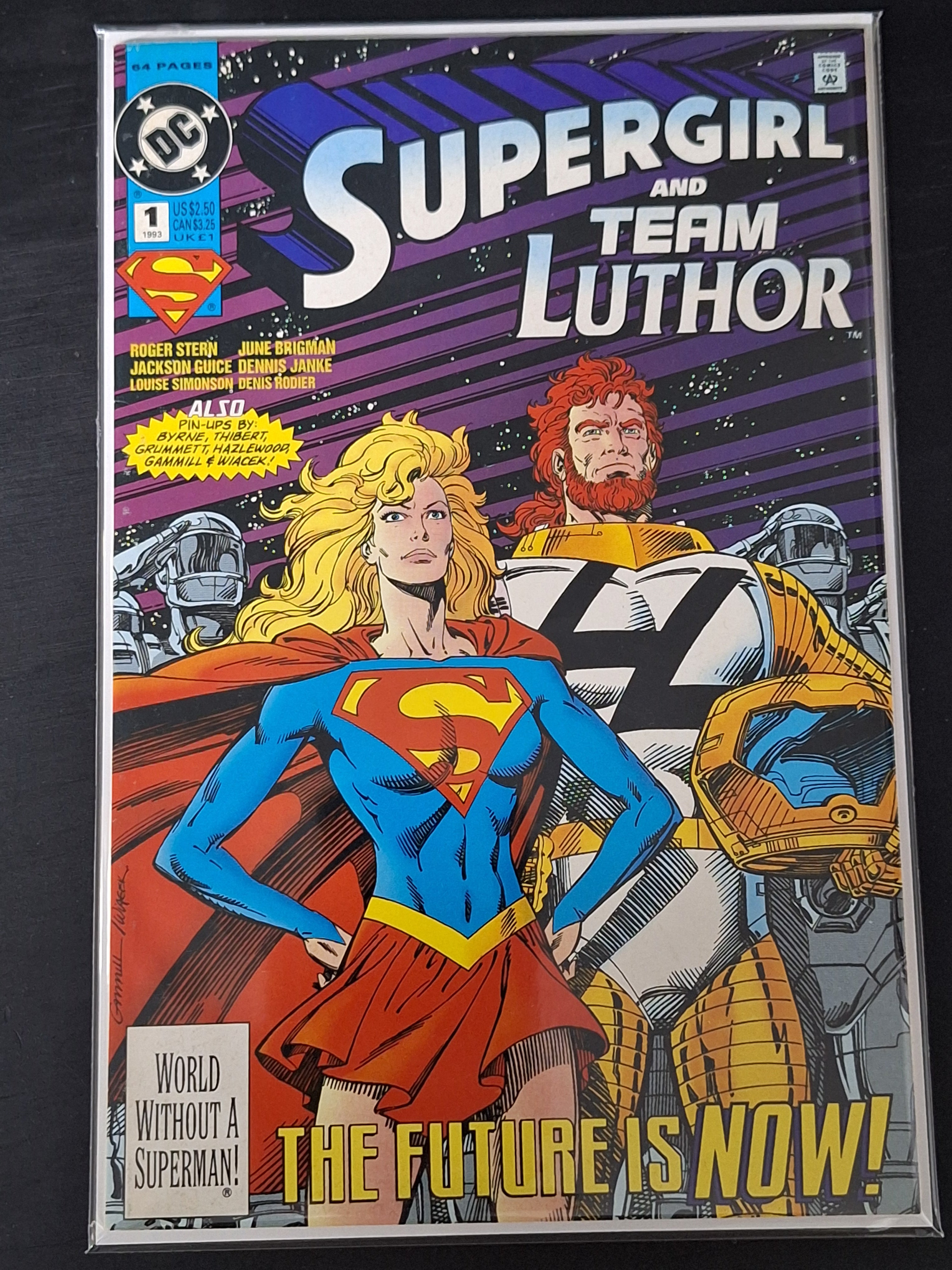 Supergirl and Team Luthor 1 DC 1993