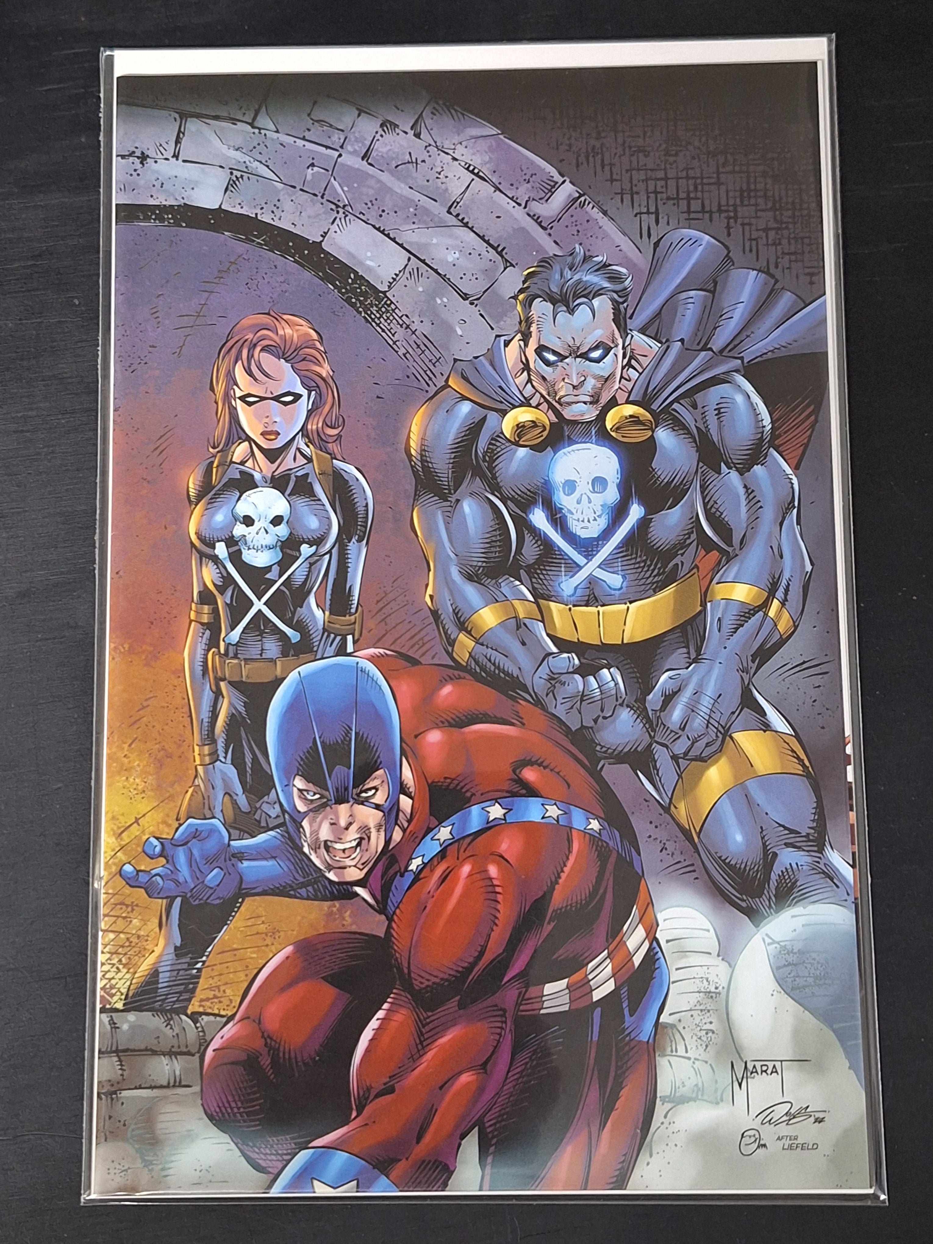 Project Superpowers Fractured States 1 Dynamite 2022 1:15 VIrgin Variant